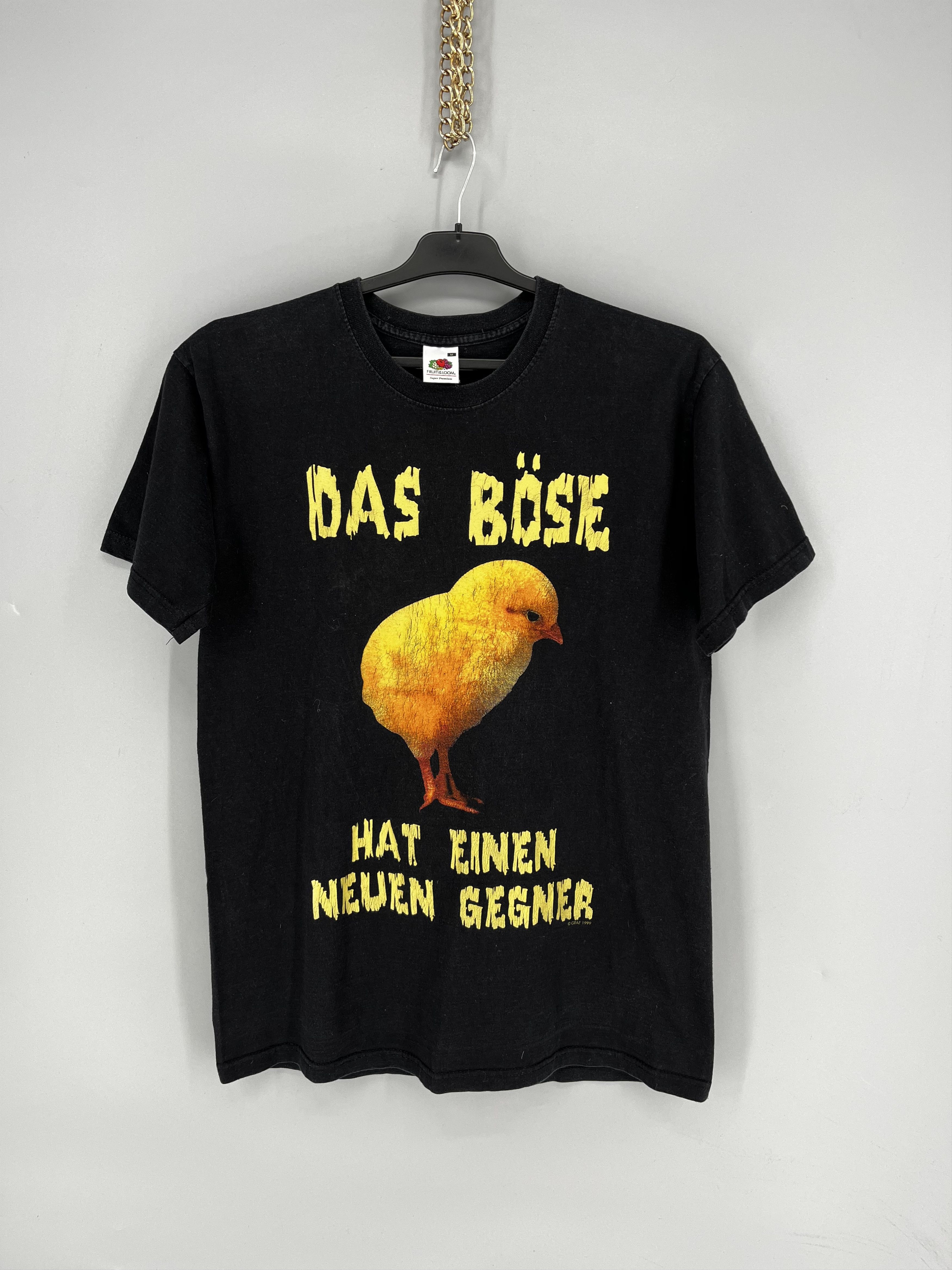 Band Tees vintage 90s t-shirt Das Böse Hateinen Neuen Gegner size M Size US M / EU 48-50 / 2 - 1 Thumbnail