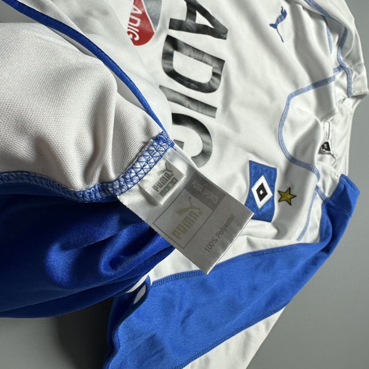 Puma HAMBURG PUMA 2005/2006 SOCCER HOME JERSEY #23 VAN DER VAART Size US XL / EU 56 / 4 - 15 Thumbnail
