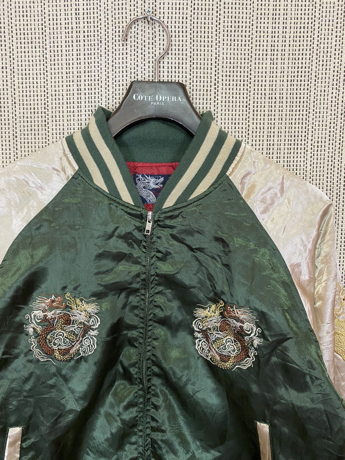 Japanese Brand × Traditional Weatherwear Sukajan dragon jacket satin emboidery Size US L / EU 52-54 / 3 - 8 Thumbnail