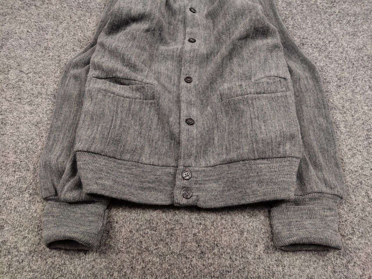 Vintage Vintage 90's Park Four Made in USA Black Cardigan Sweater Size US XL / EU 56 / 4 - 4 Thumbnail