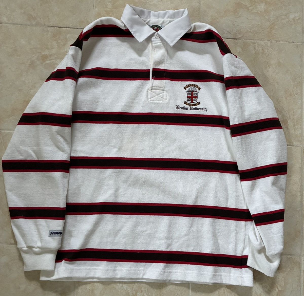 Japanese Brand Vintage Ivy League Rugby Polo Size US L / EU 52-54 / 3 - 1 Thumbnail