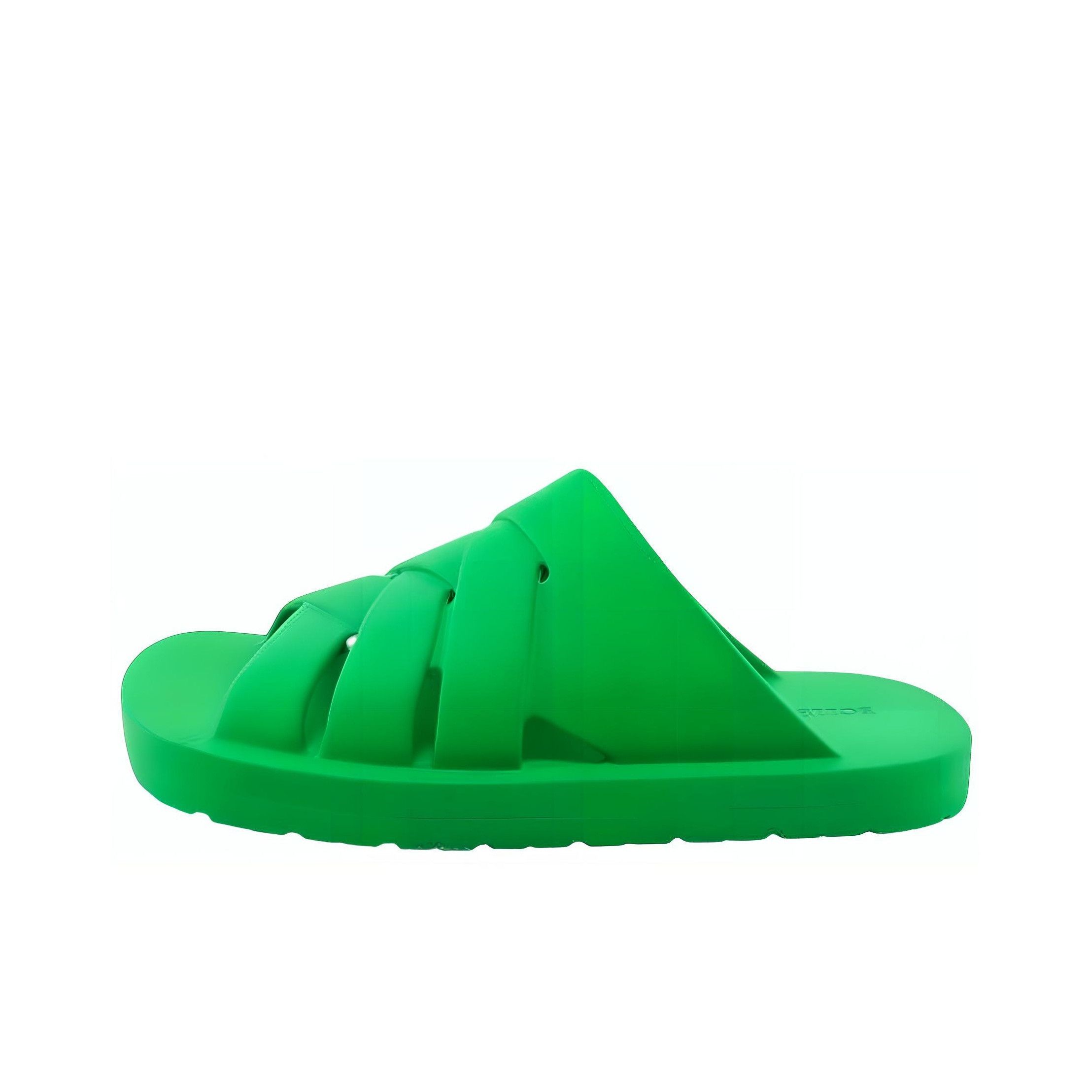 Bottega Veneta Bottega Veneta Green Rubber Sandals Size 40 Size US 7 / EU 40 - 1 Preview