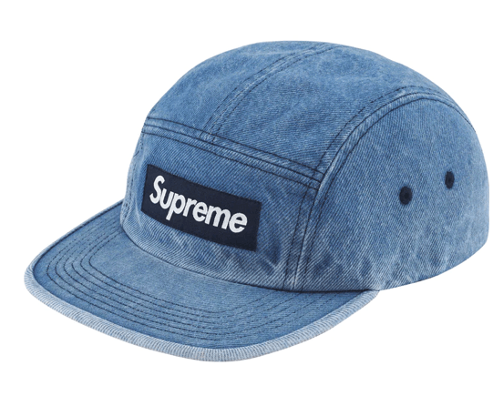 Supreme Supreme Washed Chino Twill Camp Cap Denim FW23 Size ONE SIZE - 1 Thumbnail
