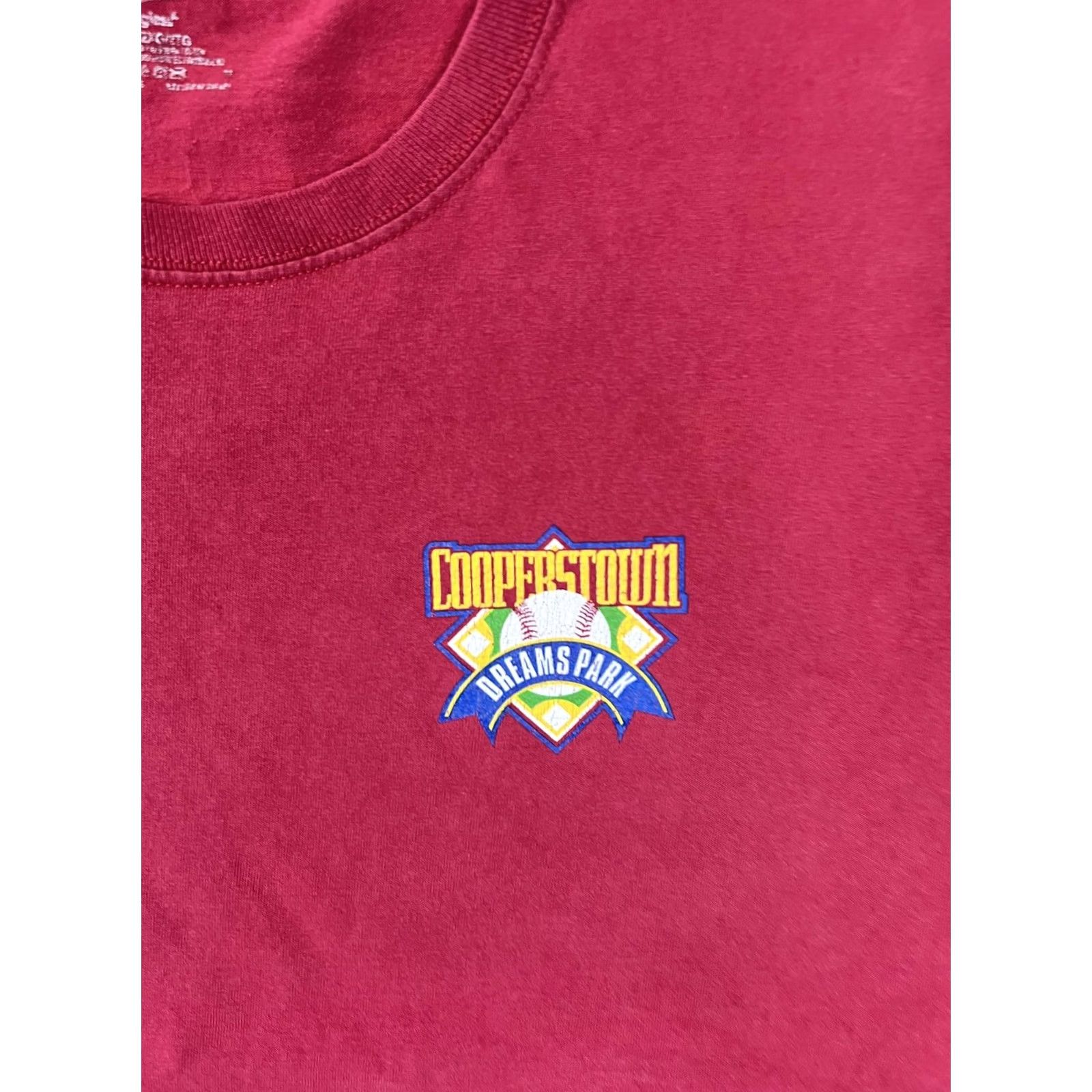 Vintage Cooperstown Dreams Park Championship T-Shirt Mens 2XL Red Baseball 2013 Size US XXL / EU 58 / 5 - 3 Thumbnail