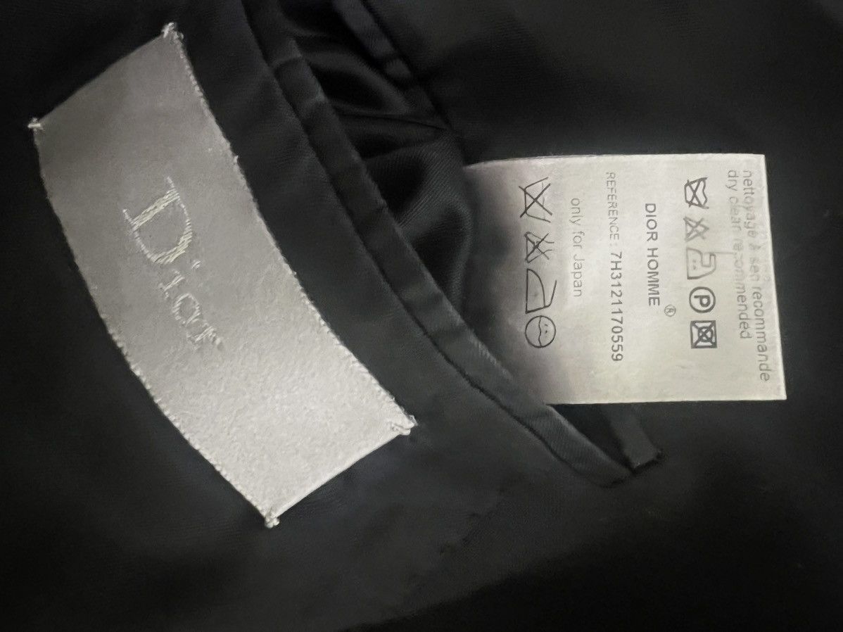 Dior × Hedi Slimane Hedi Gorgeous DH Archive FW2007 “Grain de poudre” Blazer Size 50R - 10 Thumbnail