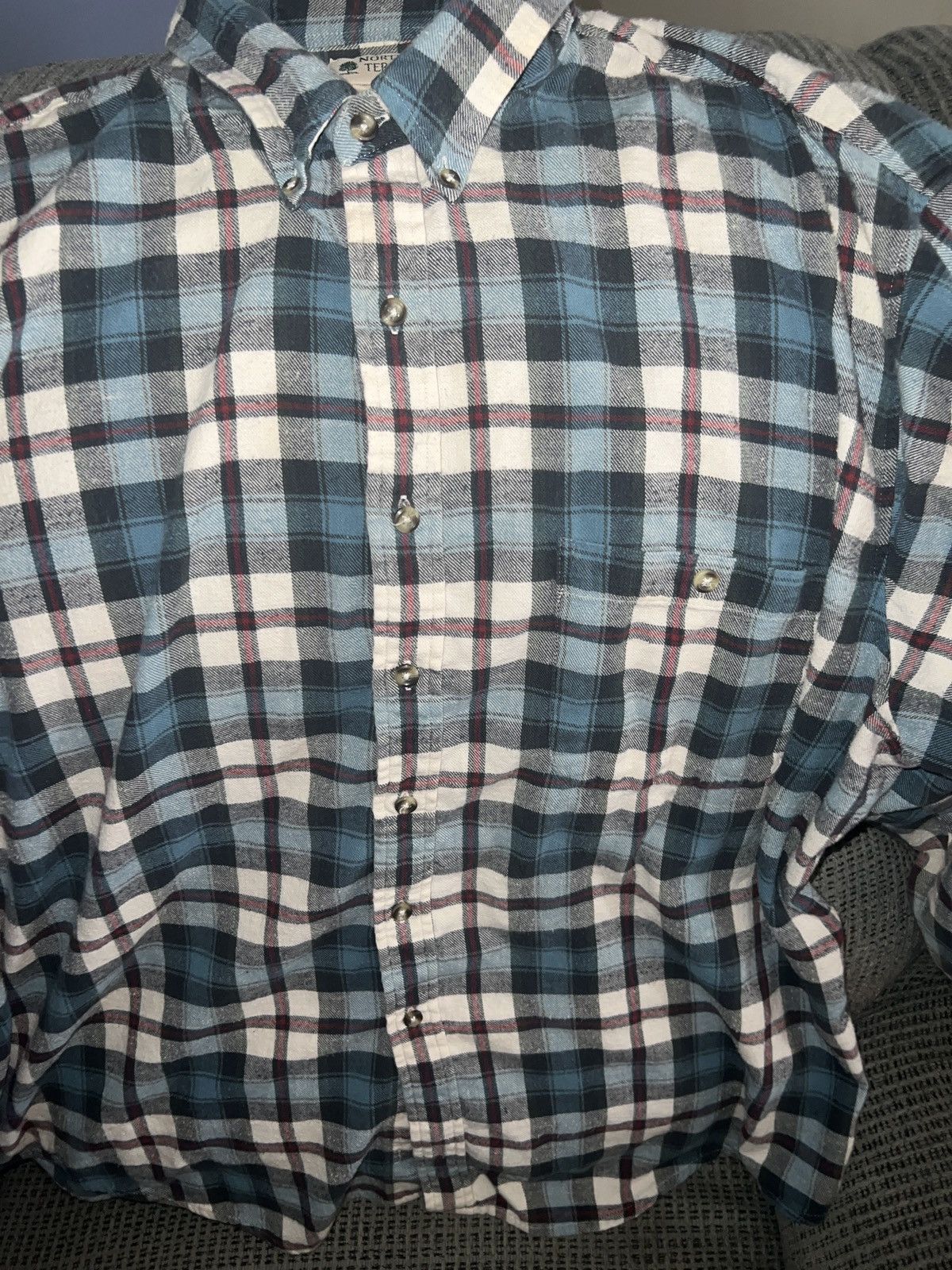 Northwest Territory Northwest Territory Plaid Button-Up Pocket LS Shirt Size US XXL / EU 58 / 5 - 2 Thumbnail