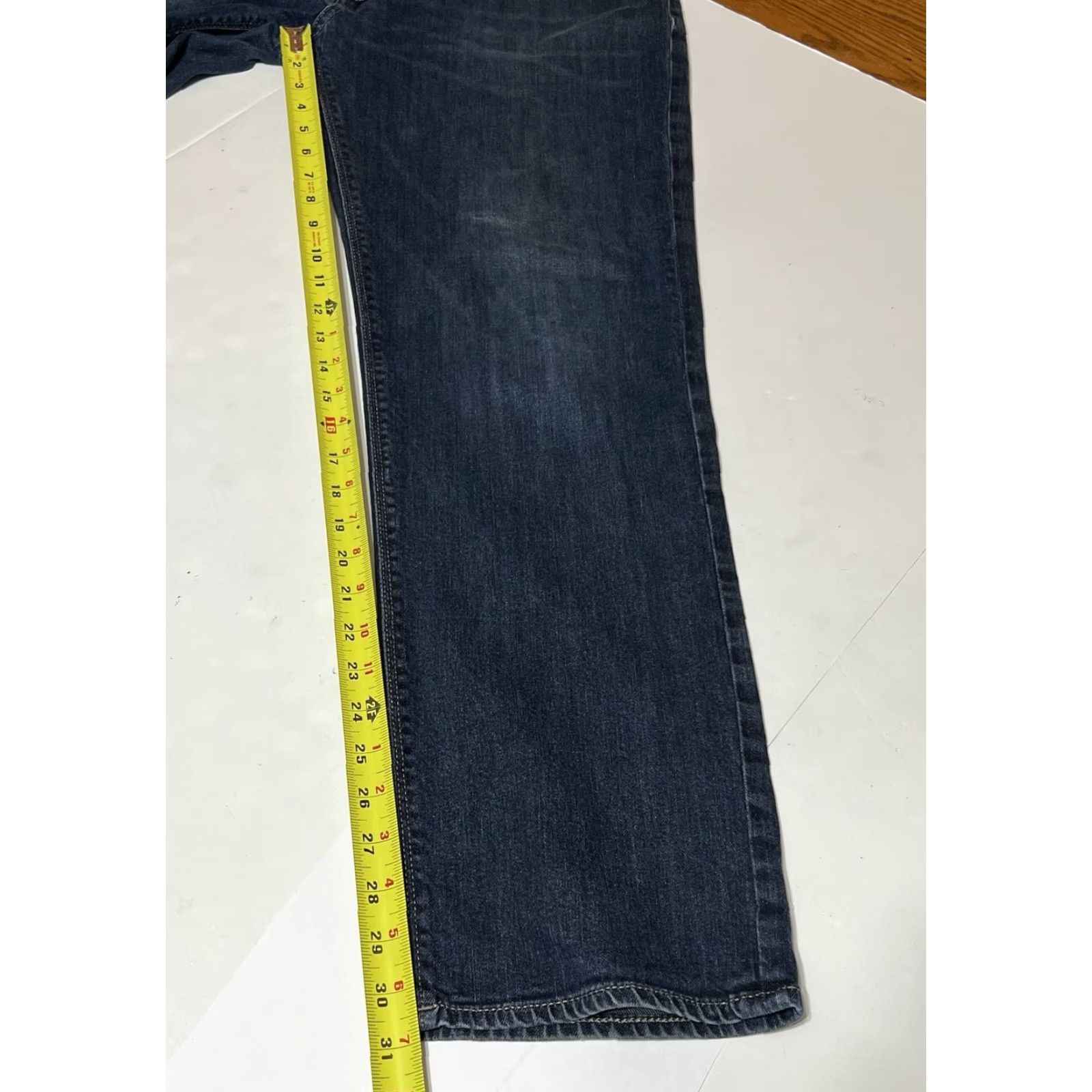 Hugo Boss Hugo Boss Maine Regular Fit Jeans Mens 38 Blue Denim Stretch Size US 38 / EU 54 - 5 Thumbnail