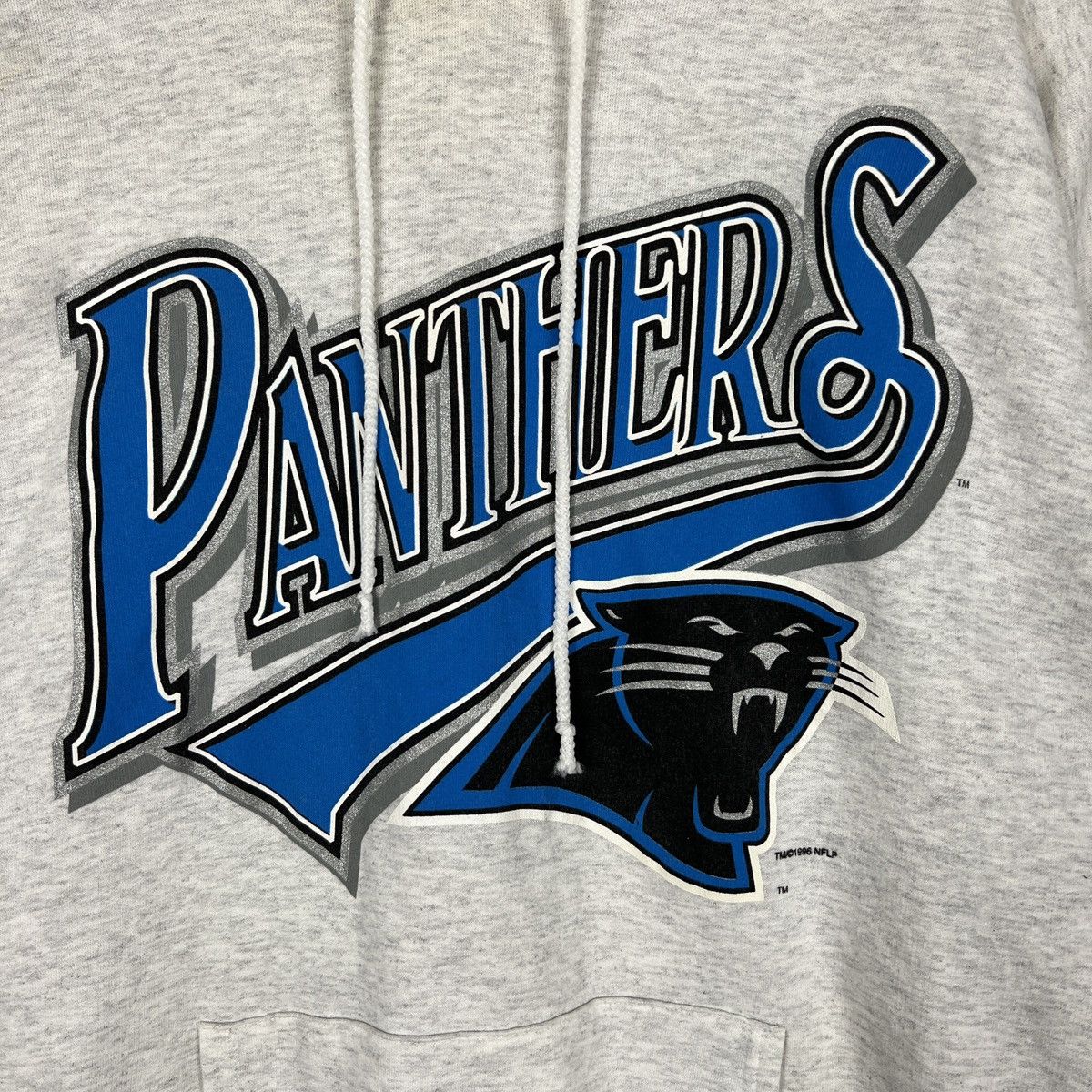 NFL 🔥 90s Vintage Nfl Panther Hoodies Size US XL / EU 56 / 4 - 3 Thumbnail