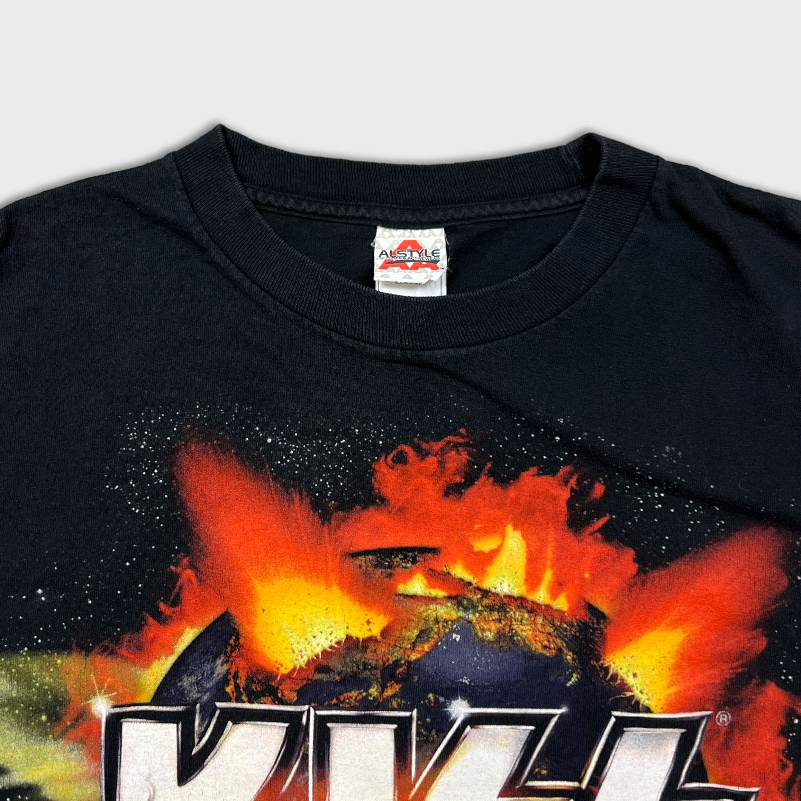 Band Tees × KISS × Vintage Vintage 2010 Kiss Large Hottest Show On Earth Band Tour Tee Size US L / EU 52-54 / 3 - 2 Thumbnail
