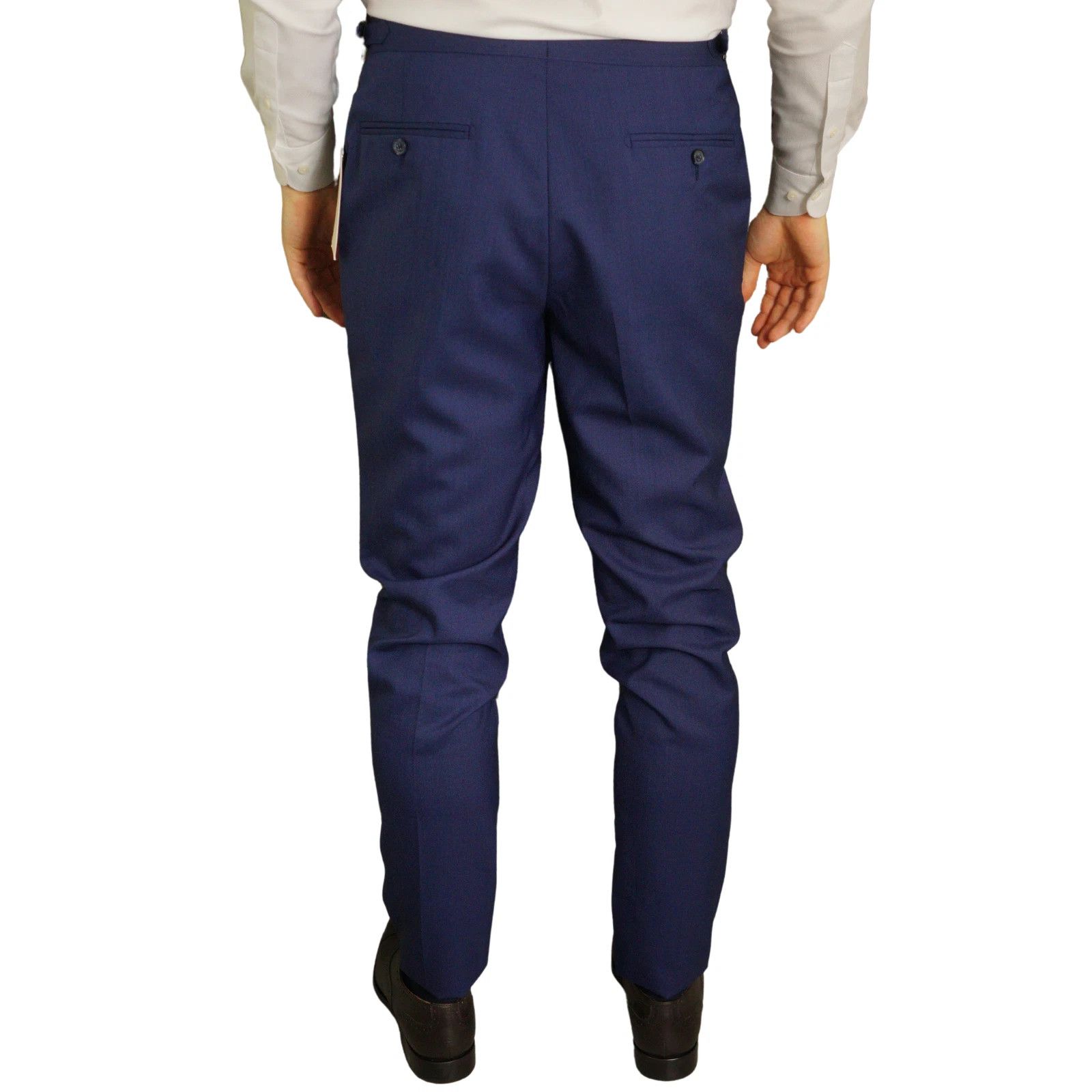 Suitsupply Men Suitsupply Suit La Spalla Wool Vitale Barberis Blue US38 Size 38R - 8 Thumbnail