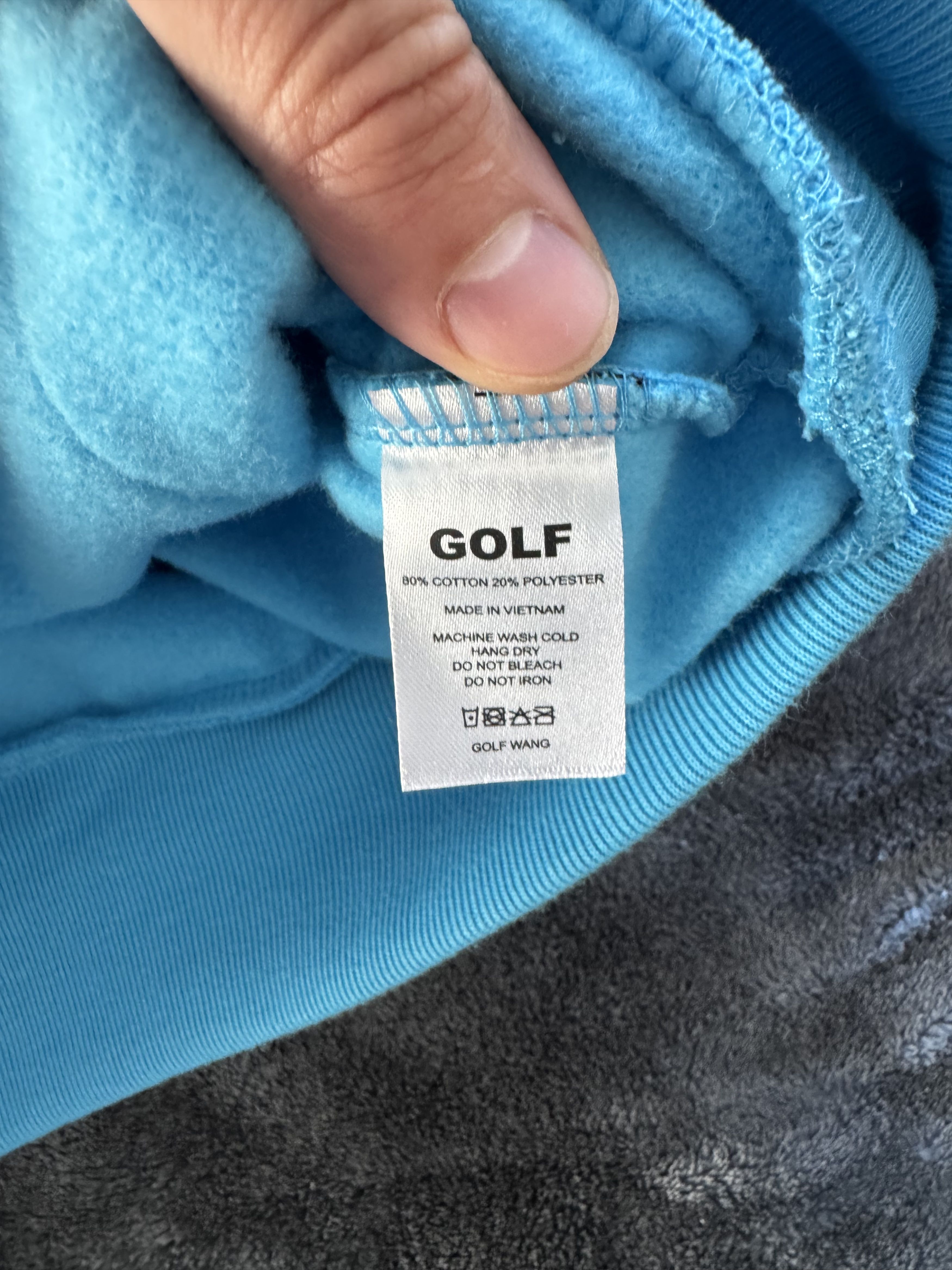 Golf Wang Golf Wang “Great Wang of the Floggnaw Land” (Sky Blue, XL) Size US XL / EU 56 / 4 - 5 Thumbnail