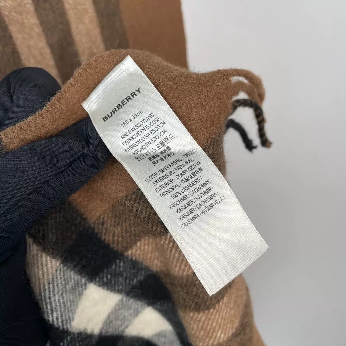 Burberry Burberry Brown 168x30 Scarf Size ONE SIZE - 7 Thumbnail