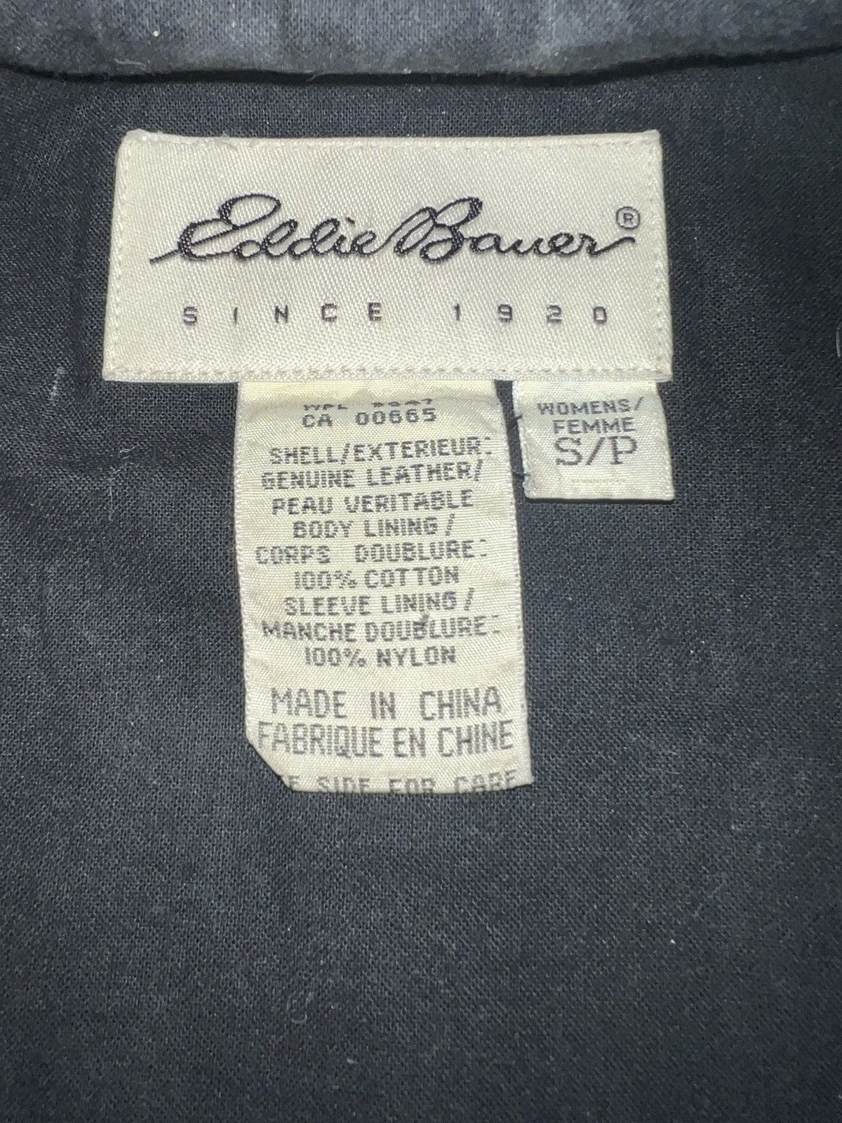 Eddie Bauer Eddie Bauer Vintage Leather Jacket Size S / US 4 / IT 40 - 8 Thumbnail