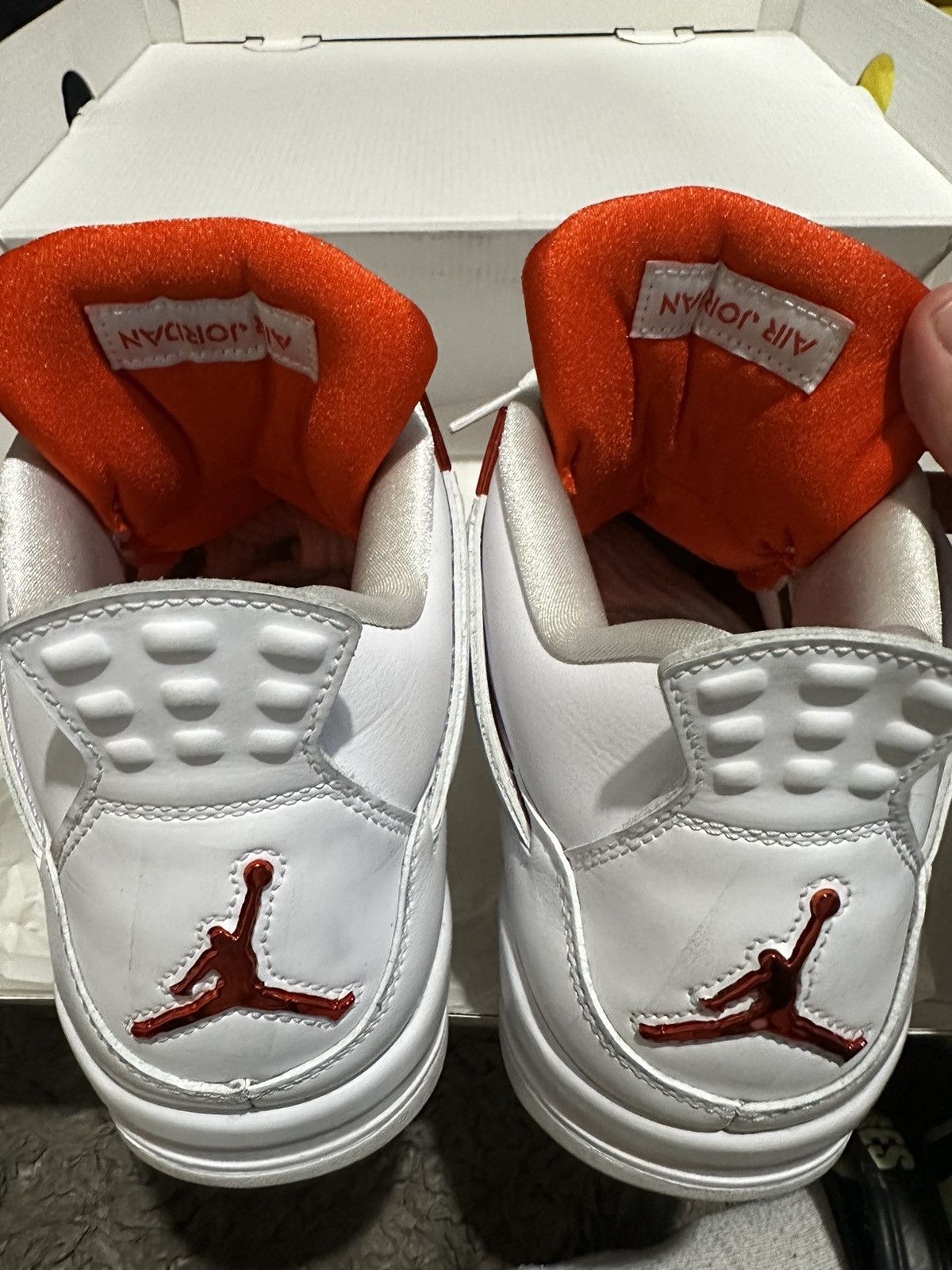 Jordan Brand Jordan 4 orange metallic Size US 10.5 / EU 43-44 - 2 Thumbnail