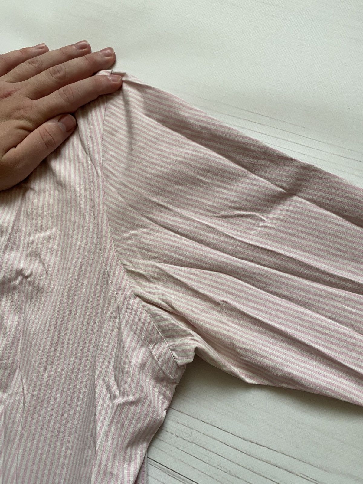 Polo Ralph Lauren Vintage Polo Ralph Lauren oversize striped button up t shirt Size US L / EU 52-54 / 3 - 14 Thumbnail