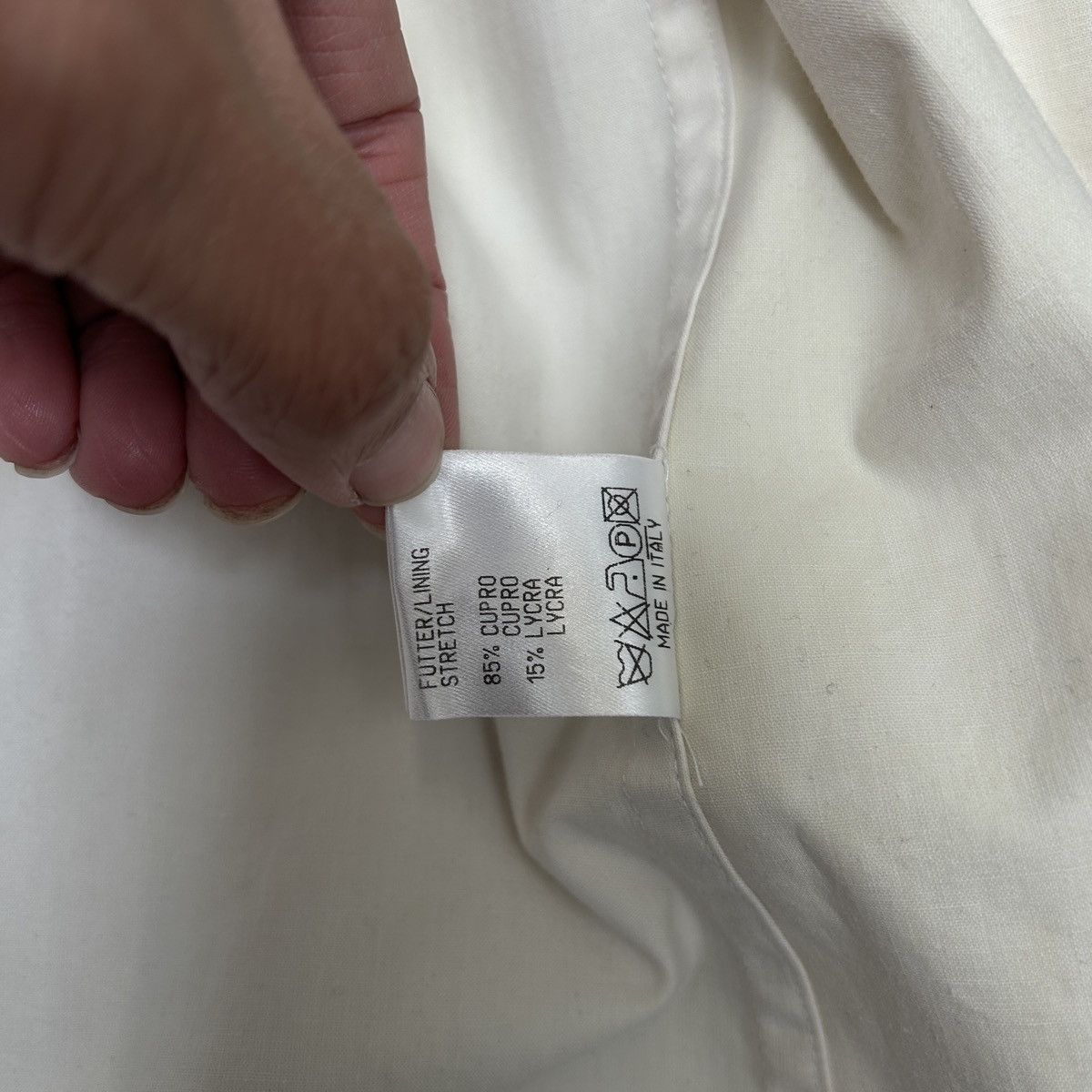 Jil Sander Jil Sander Minimal White Cotton Hooded Jacket Size US M / EU 48-50 / 2 - 9 Thumbnail