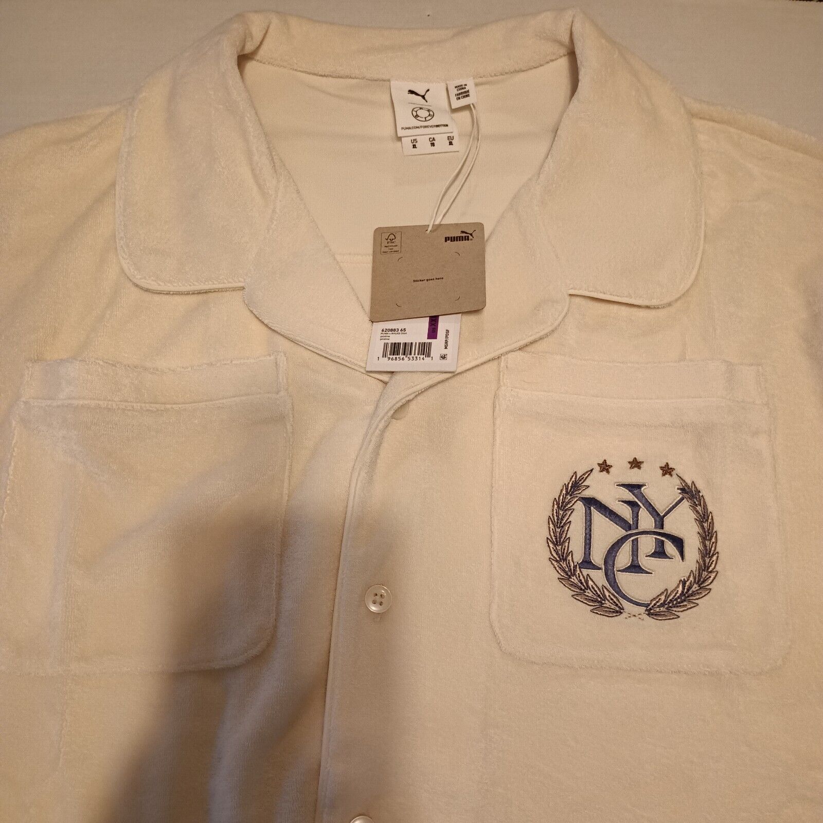 Puma Puma Rhuigi X Shirt Men's XL Collared Pristine Casual Tops Size US XL / EU 56 / 4 - 2 Thumbnail