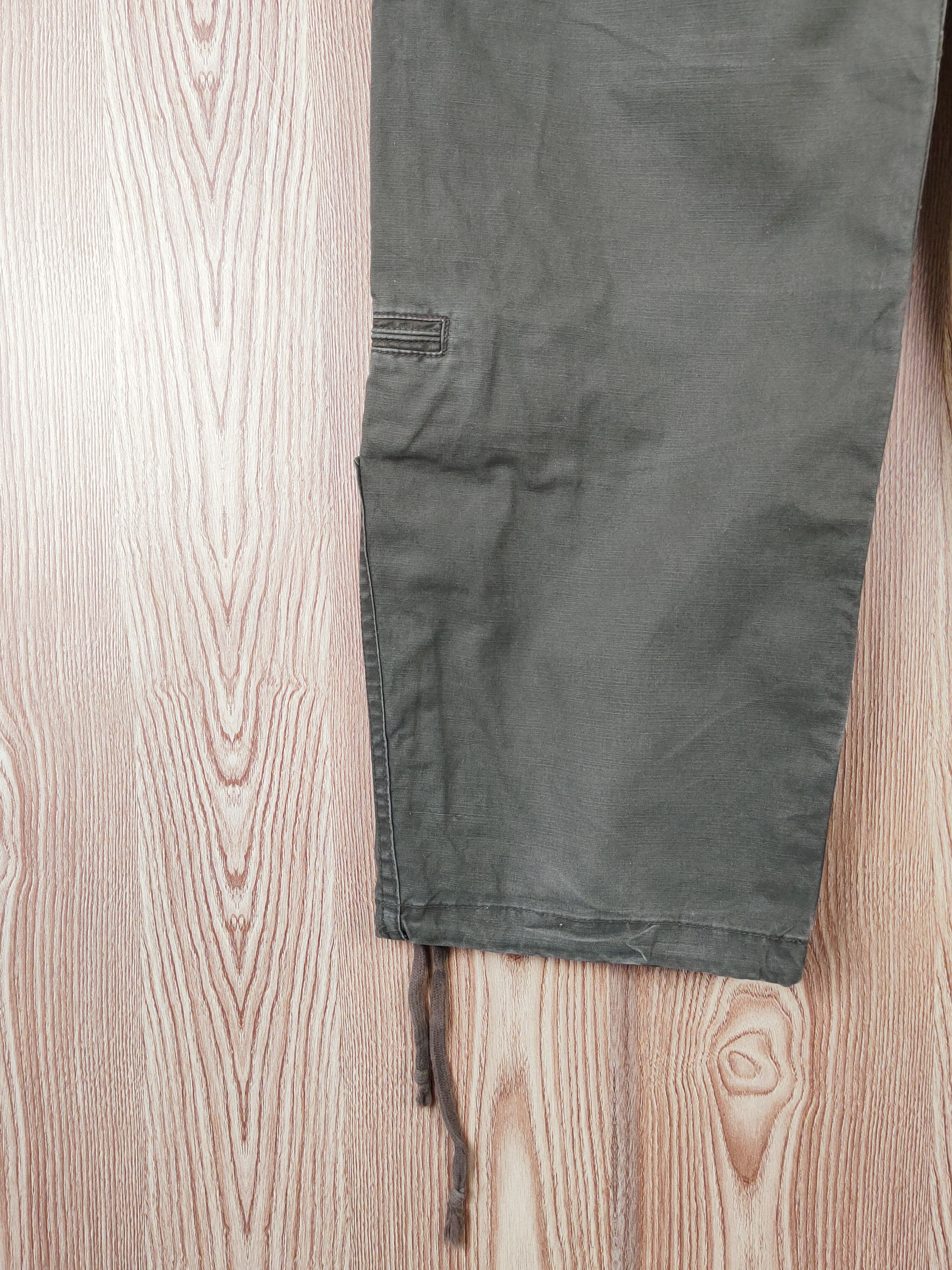 Global Work × Vintage Vintage Global Work Olive Multi Tactical pocket Cargo Pants Size US 36 / EU 52 - 9 Thumbnail