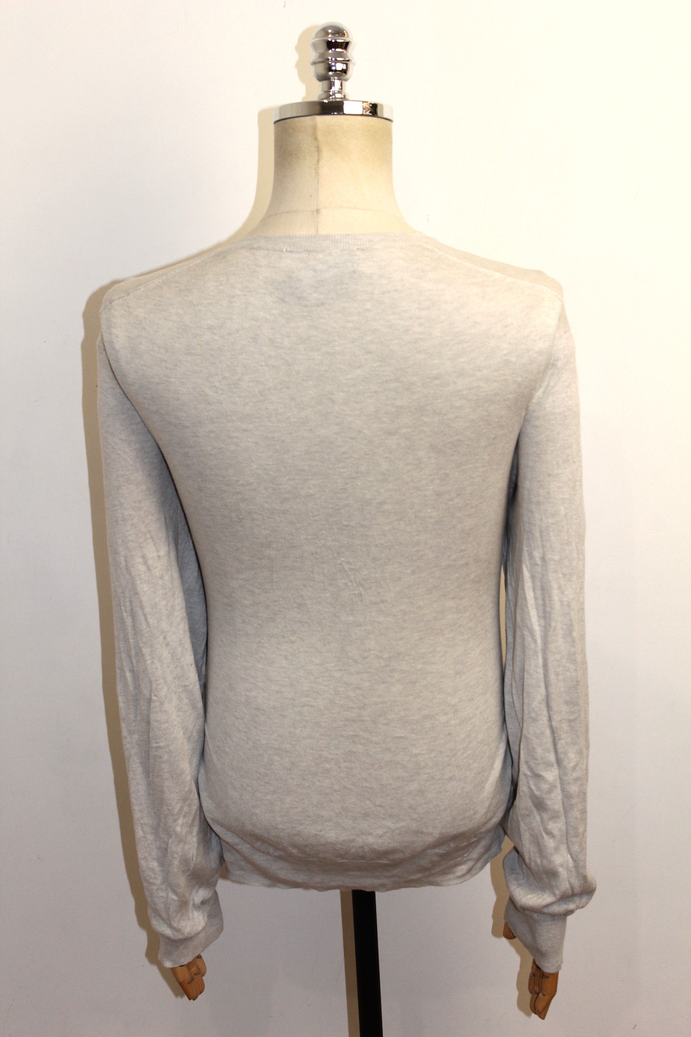 Polo Ralph Lauren Men's RALPH LAUREN V Neck Grey Cardigan Jumper Size XL Size US XL / EU 56 / 4 - 5 Thumbnail
