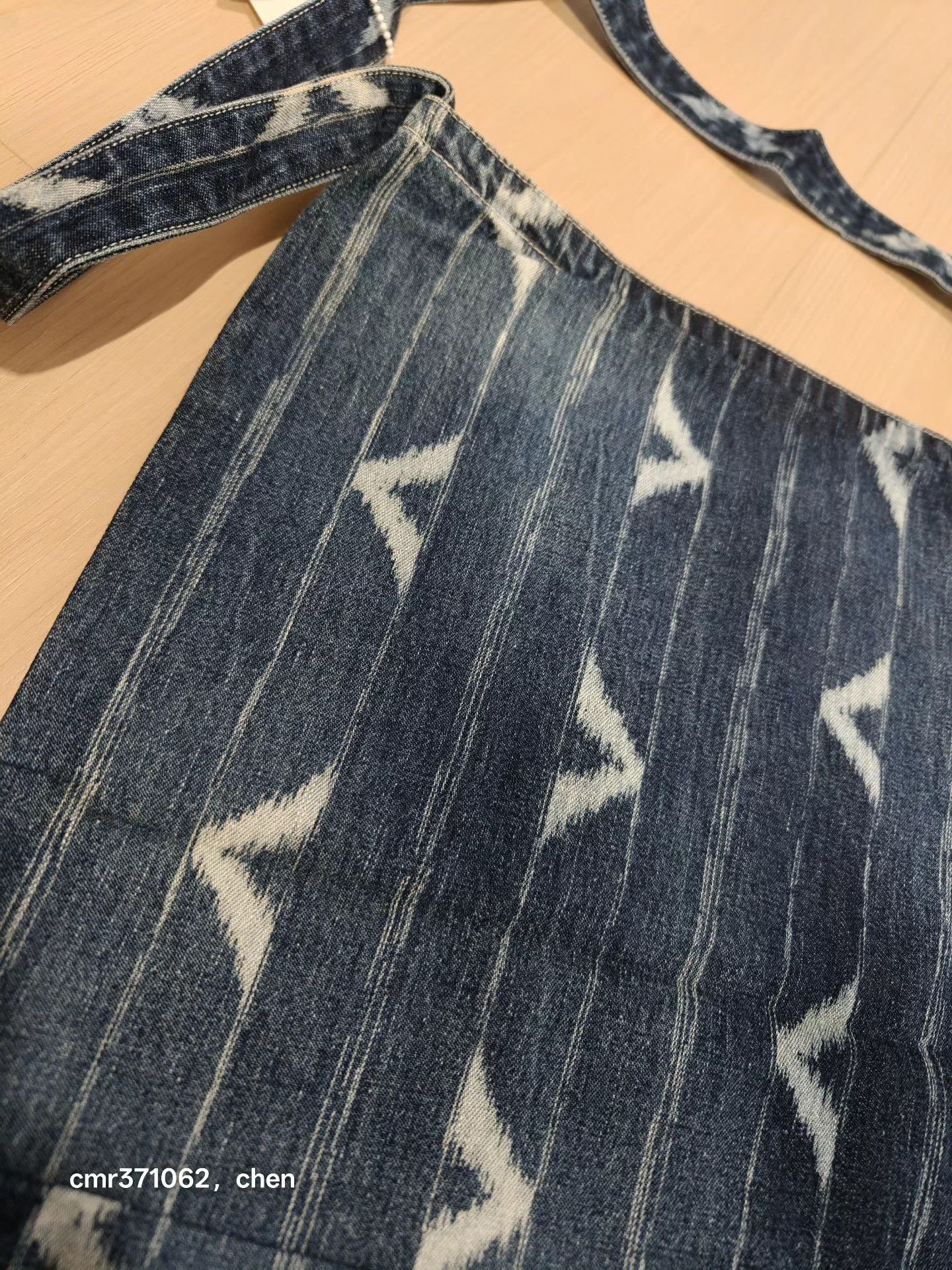 Visvim visvim 22ss Spot Record Bag Denim Indigo Wabash Kasuri Excl Size ONE SIZE - 7 Thumbnail