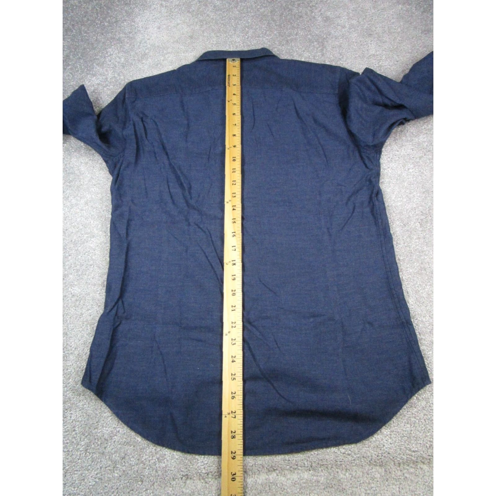 Bonobos Bonobos Shirt Mens M Blue Cotton Button-Up Size US M / EU 48-50 / 2 - 7 Thumbnail