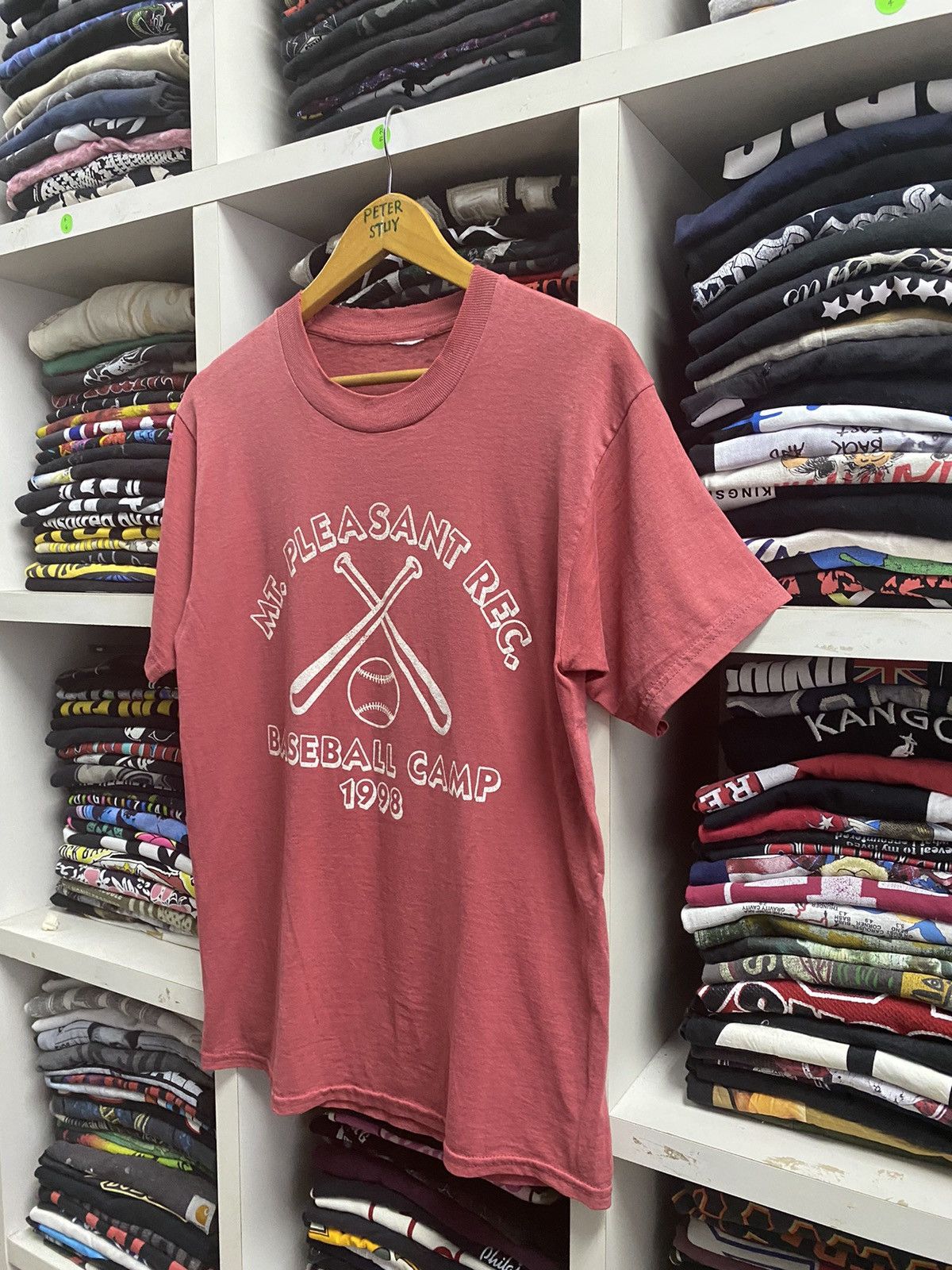 MLB × Vintage Vintage Mt. Pleasant Baseball Tee Size US M / EU 48-50 / 2 - 5 Thumbnail