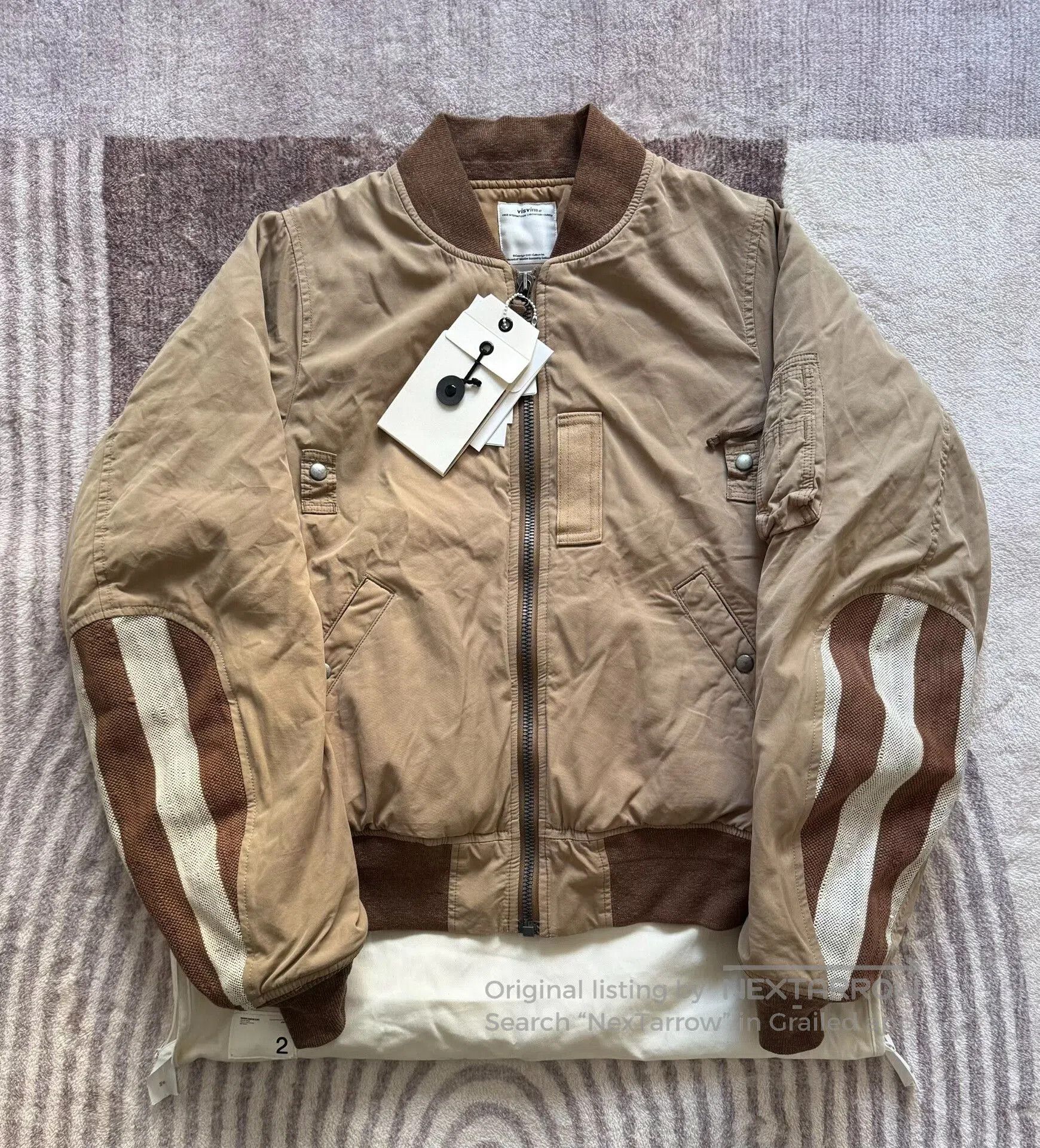 Visvim VISVIM Thorson Albacore MA1 Flight Jacket. Size US M / EU 48-50 / 2 - 1 Thumbnail