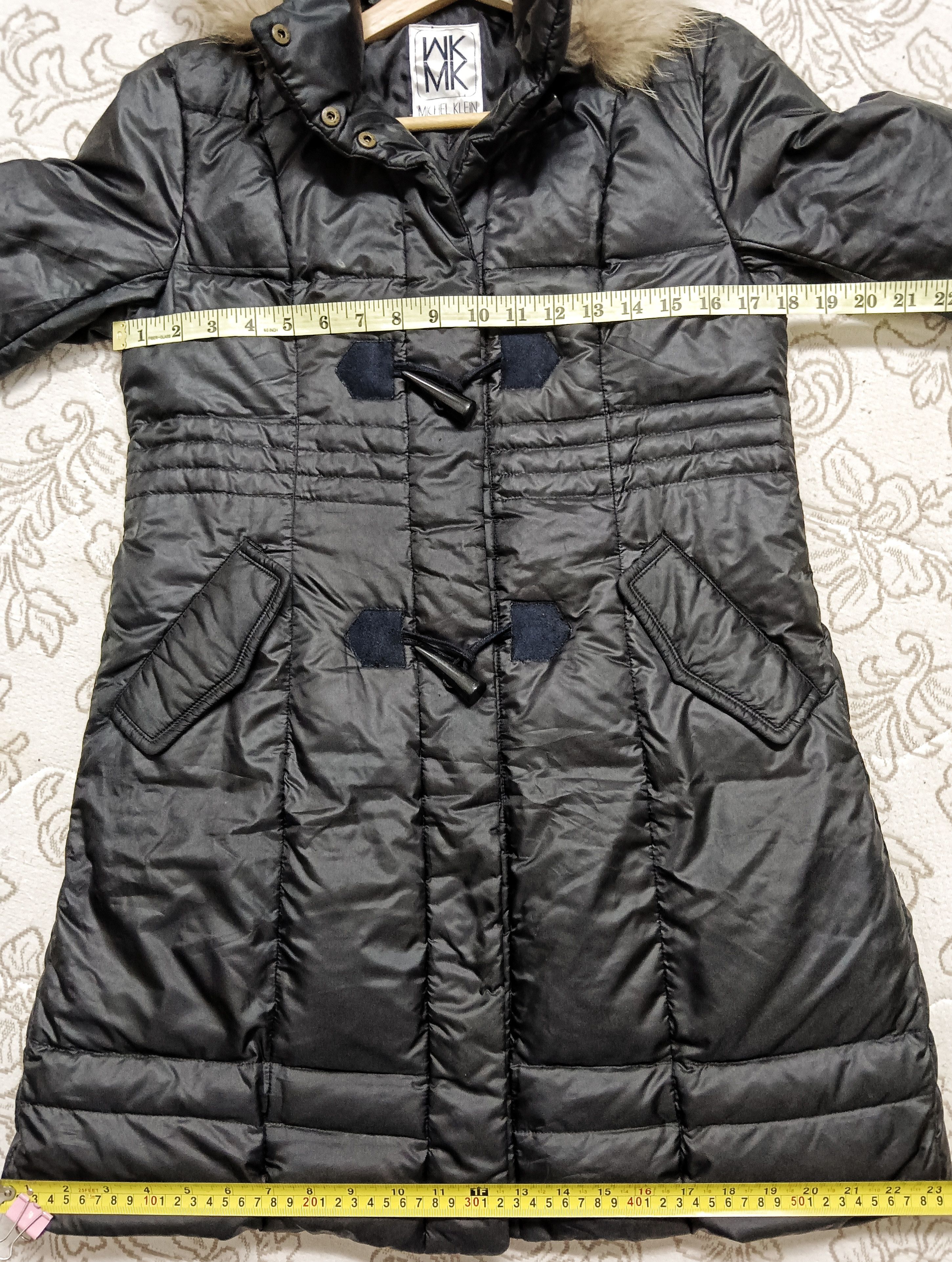 Michel Klein MK Faux Fur Hoodie Parka Jacket Size S / US 4 / IT 40 - 7 Thumbnail