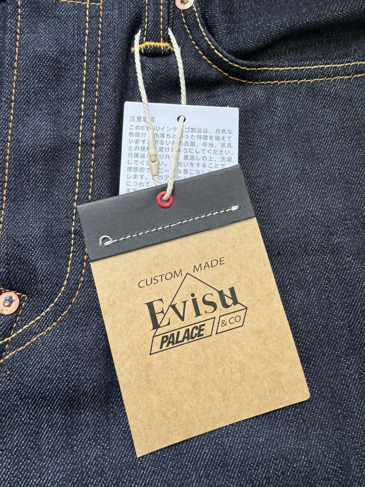 Evisu × Palace Palace Evisu Selvedge Long Denim Short Raw Size US 32 / EU 48 - 6 Thumbnail