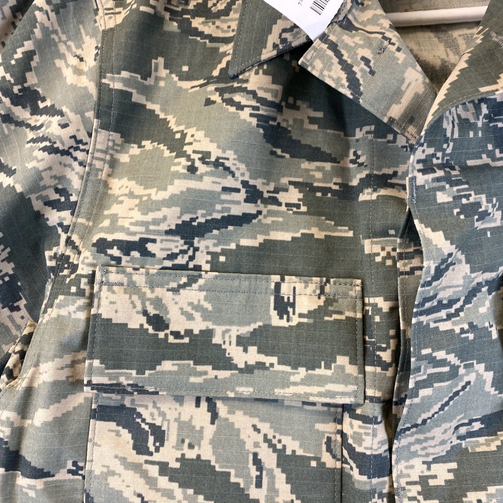 Vintage US Army Jacket Men's Tiger Camo Military Combat Field Shirt 32 Short Green 41-12 Mens Size US XS / EU 42 / 0 - 4 Thumbnail
