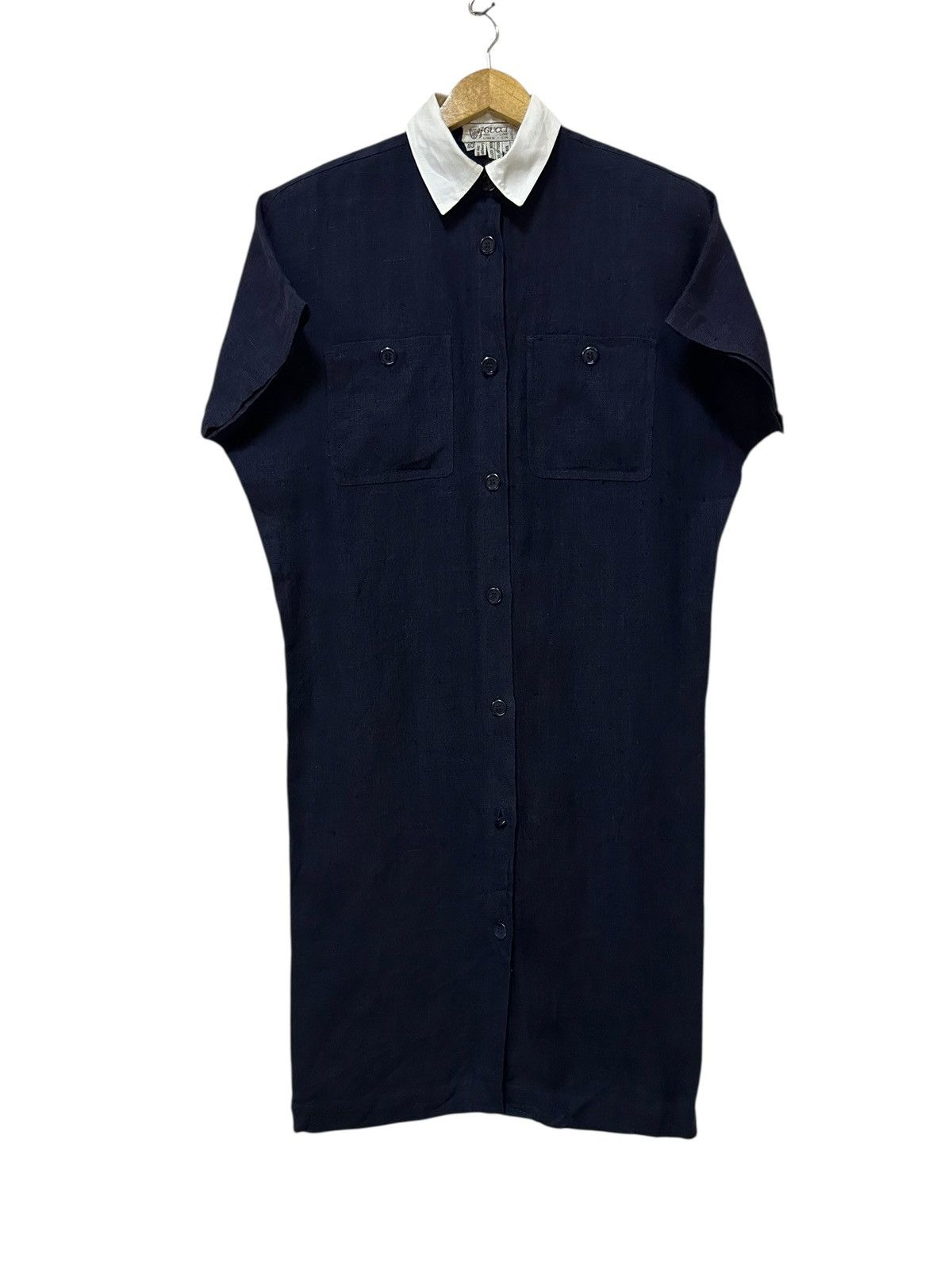 Gucci 80s Gucci Midi Dress Size S / US 4 / IT 40 - 10 Thumbnail