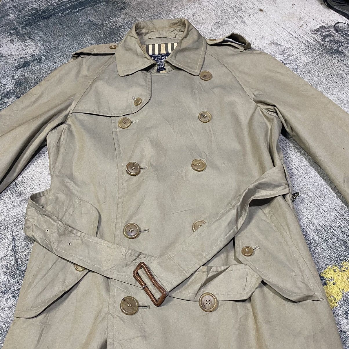 Burberry × Vintage Vintage Burberrys Long Jacket Bondage Nova Check Lining Size US L / EU 52-54 / 3 - 16 Thumbnail