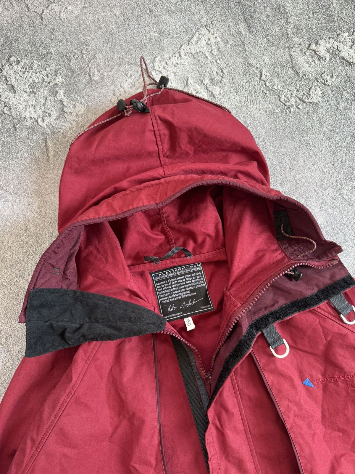 Klattermusen × Vintage Klattermusen vintage windbreaker light ski jacket hooded Size US M / EU 48-50 / 2 - 4 Thumbnail
