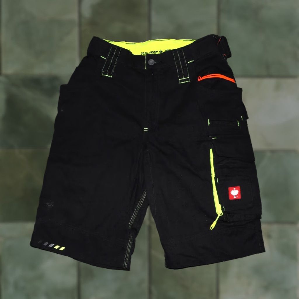 Vintage ENGELBERT STRAUSS E.S. MOTION 2020 SHORTS MENS EU 46 WORKWEAR WORK BLACK Size US 30 / EU 46 - 1 Thumbnail
