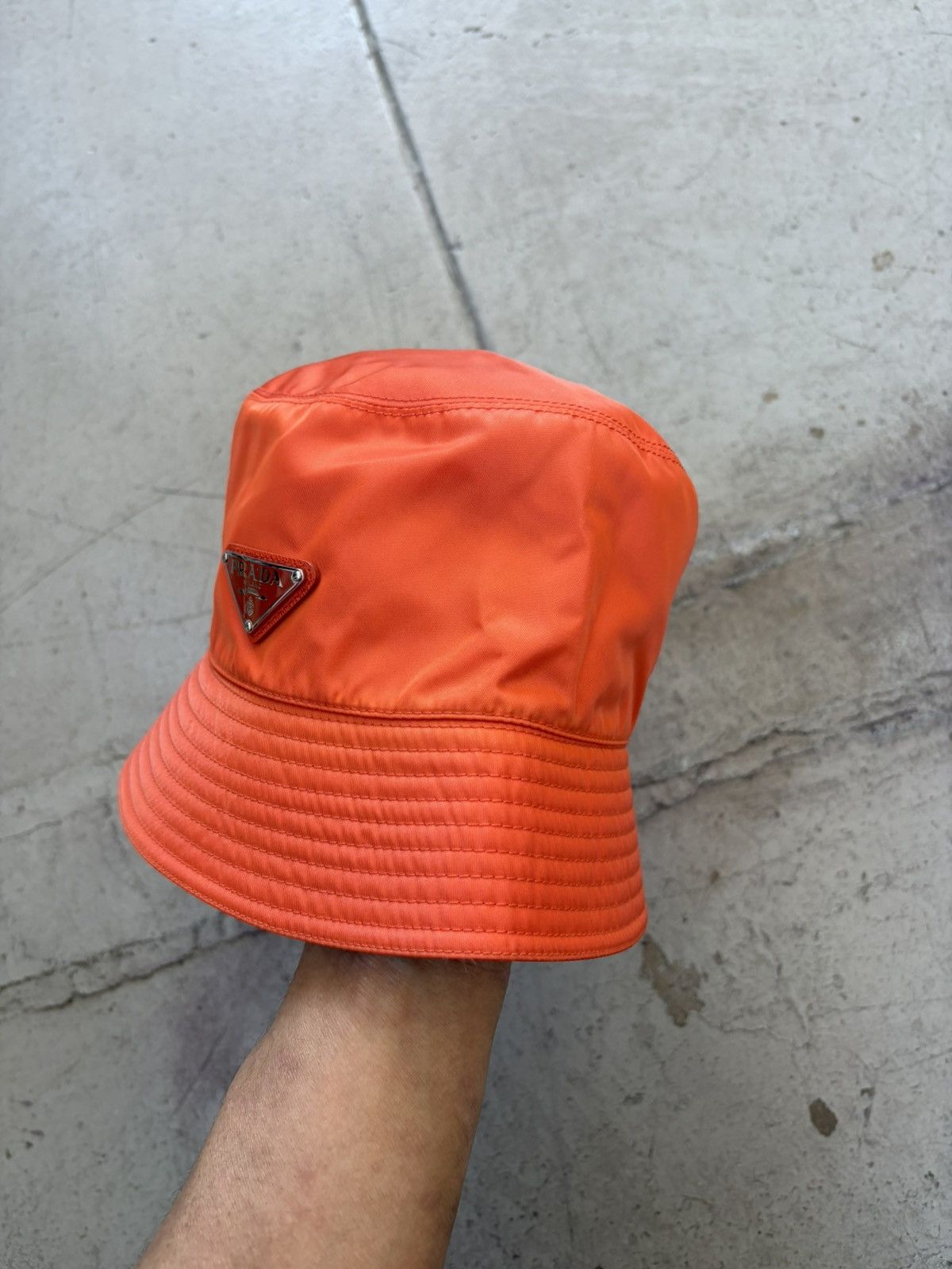 Prada Prada Nylon Bucket Hat - Extra Large Size ONE SIZE - 3 Thumbnail
