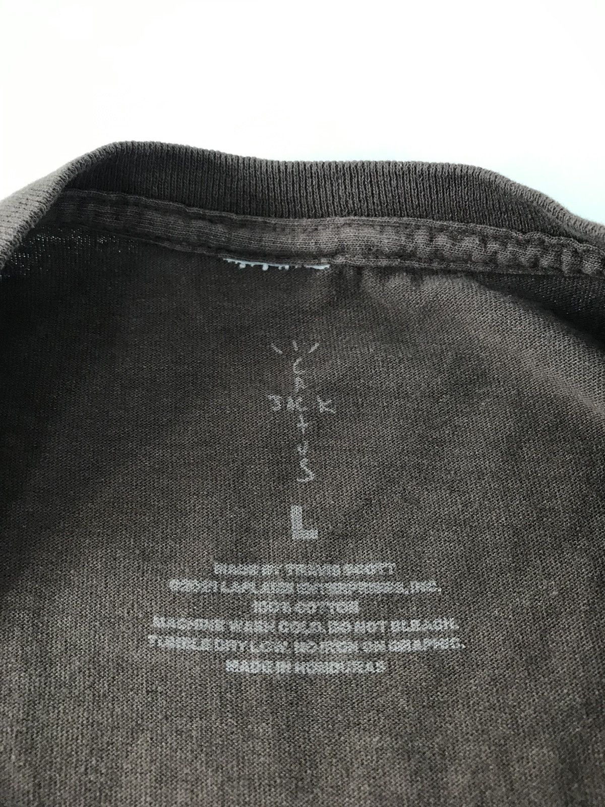 Travis Scott Travis Scott Cactus Jack For Fragment Hiroshi Printed Tee Size US L / EU 52-54 / 3 - 6 Thumbnail