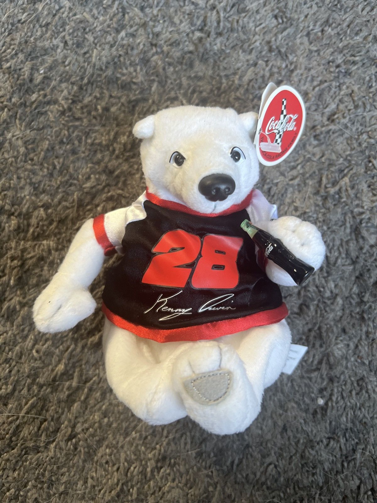 Coca Cola 1999 Coca-Cola NASCAR Kenny Irwin Plush Size ONE SIZE - 1 Thumbnail