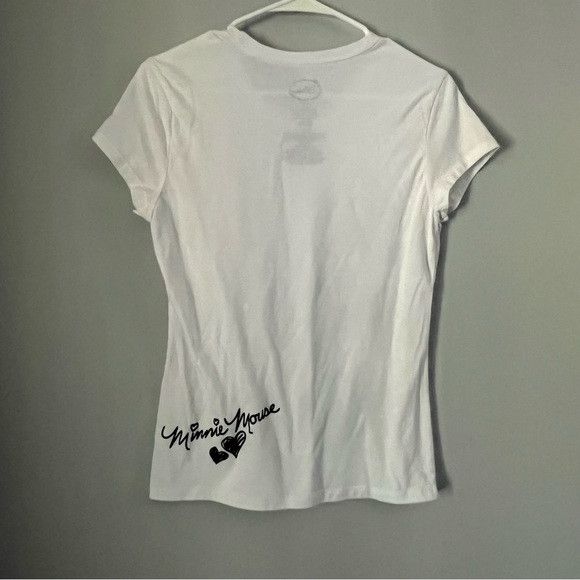 Disney Disney Minnie Mouse signature glitter tshirt xl Size XL / US 12-14 / IT 48-50 - 2 Thumbnail
