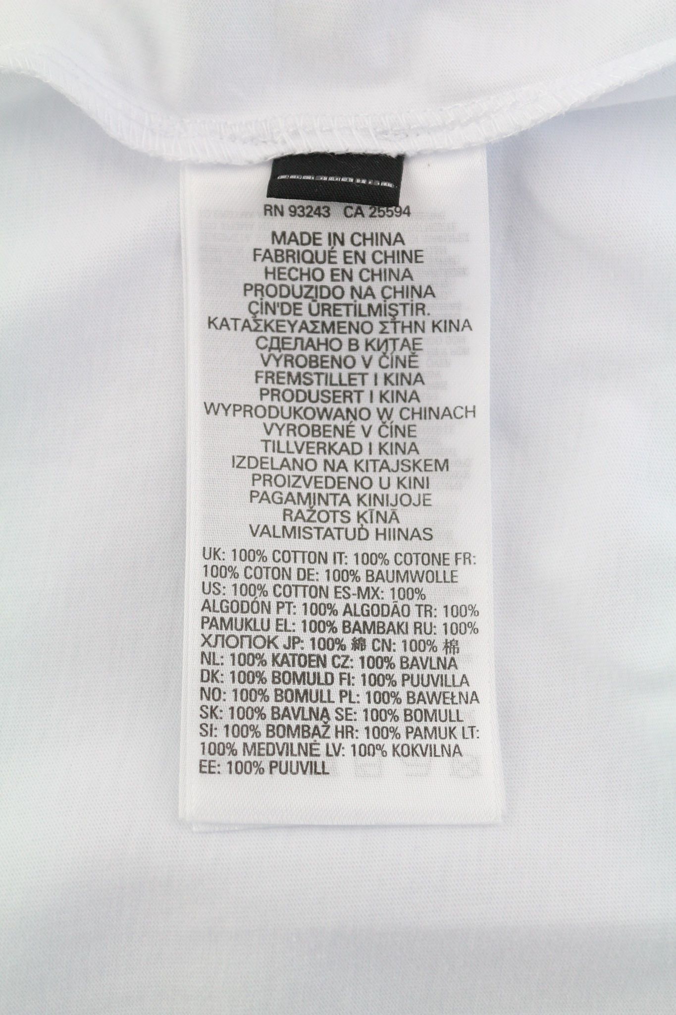 Diesel T-JUST-A35 2XL Short Sleeve Logo White Tee 40254 Size US XXL / EU 58 / 5 - 7 Thumbnail