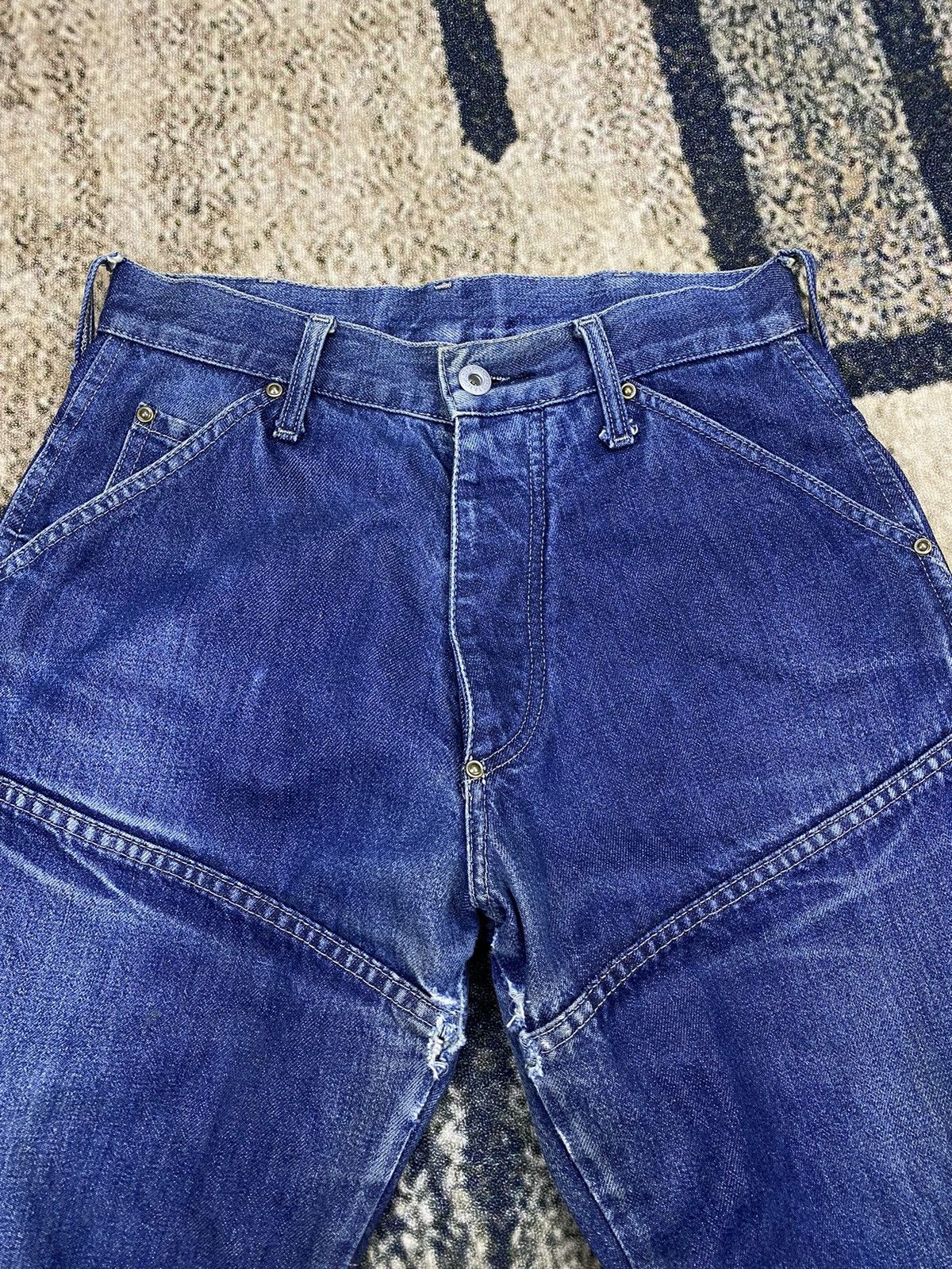 G-Star G-Star Raw Denim Biker Double Knees Jeans Size US 28 / EU 44 - 13 Thumbnail