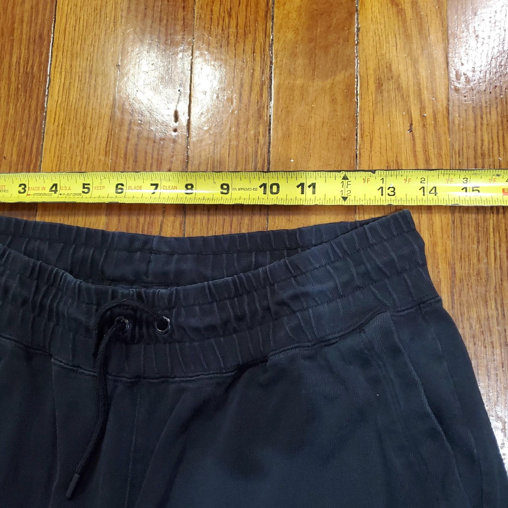 Nike Nike Pants Mens Medium Black CQ9899-010 Joggers Swoosh Sweatpants Athletic Size US 31 - 7 Thumbnail