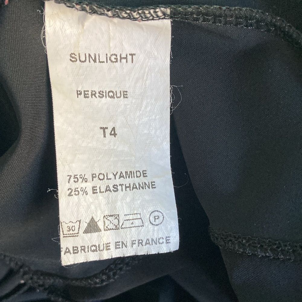 Au Courant Paris Sun Light Paris T4 Black Avant Garde Jacket Size M Zip Front Size M / US 6-8 / IT 42-44 - 5 Thumbnail