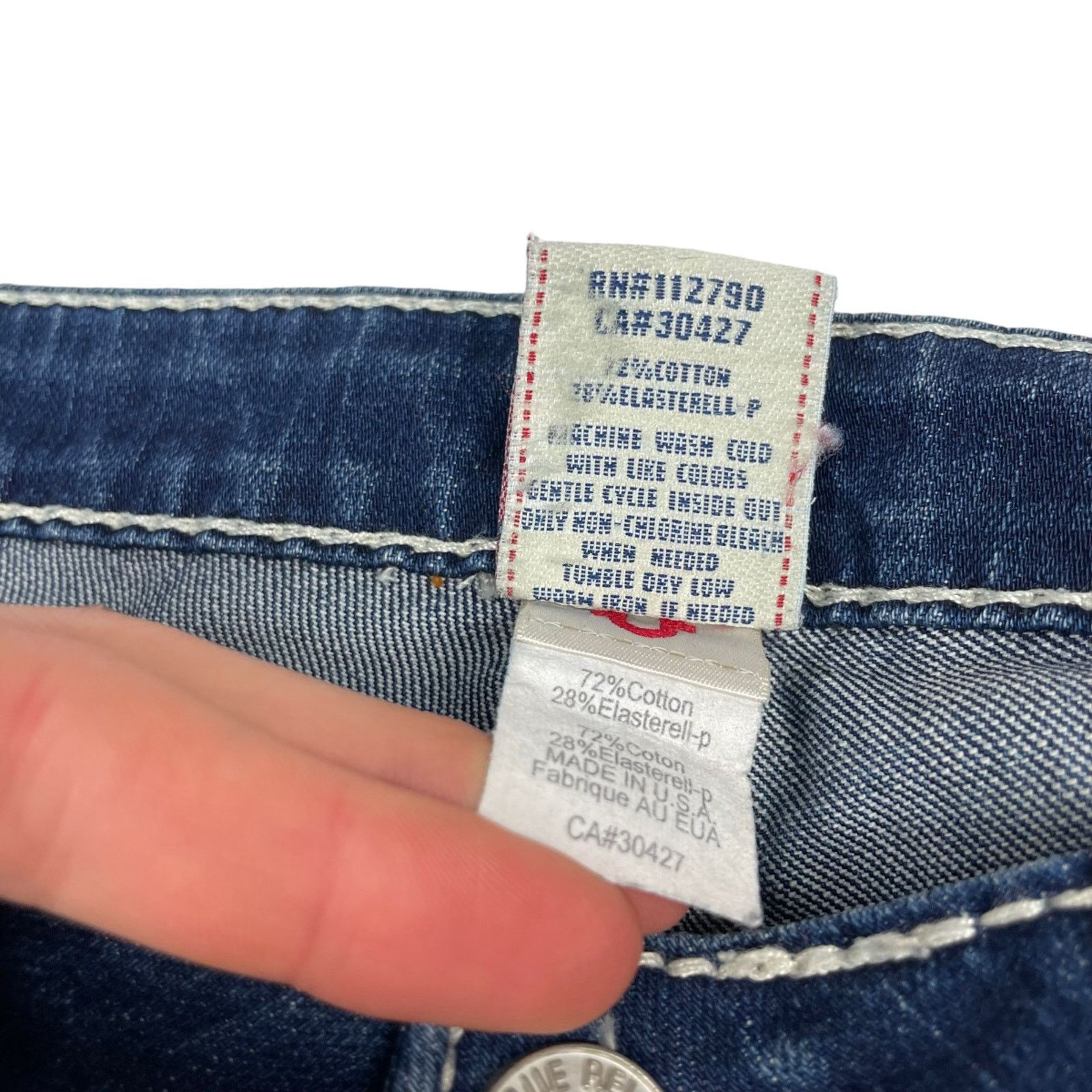True Religion True Religion Jeans Size 27" / US 4 / IT 40 - 8 Thumbnail