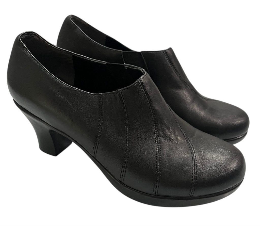 Dansko Dansko Bennett Black Nappa Leather Slip On Pumps Size US 7.5 Size US 10 / IT 40 - 1 Thumbnail
