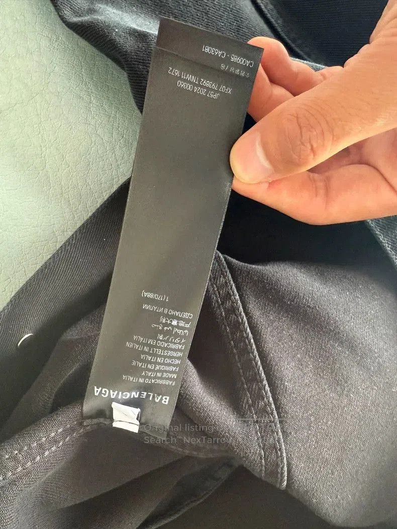 Balenciaga Balenciaga Denim Jacket Size 1. Size US XS / EU 42 / 0 - 4 Thumbnail