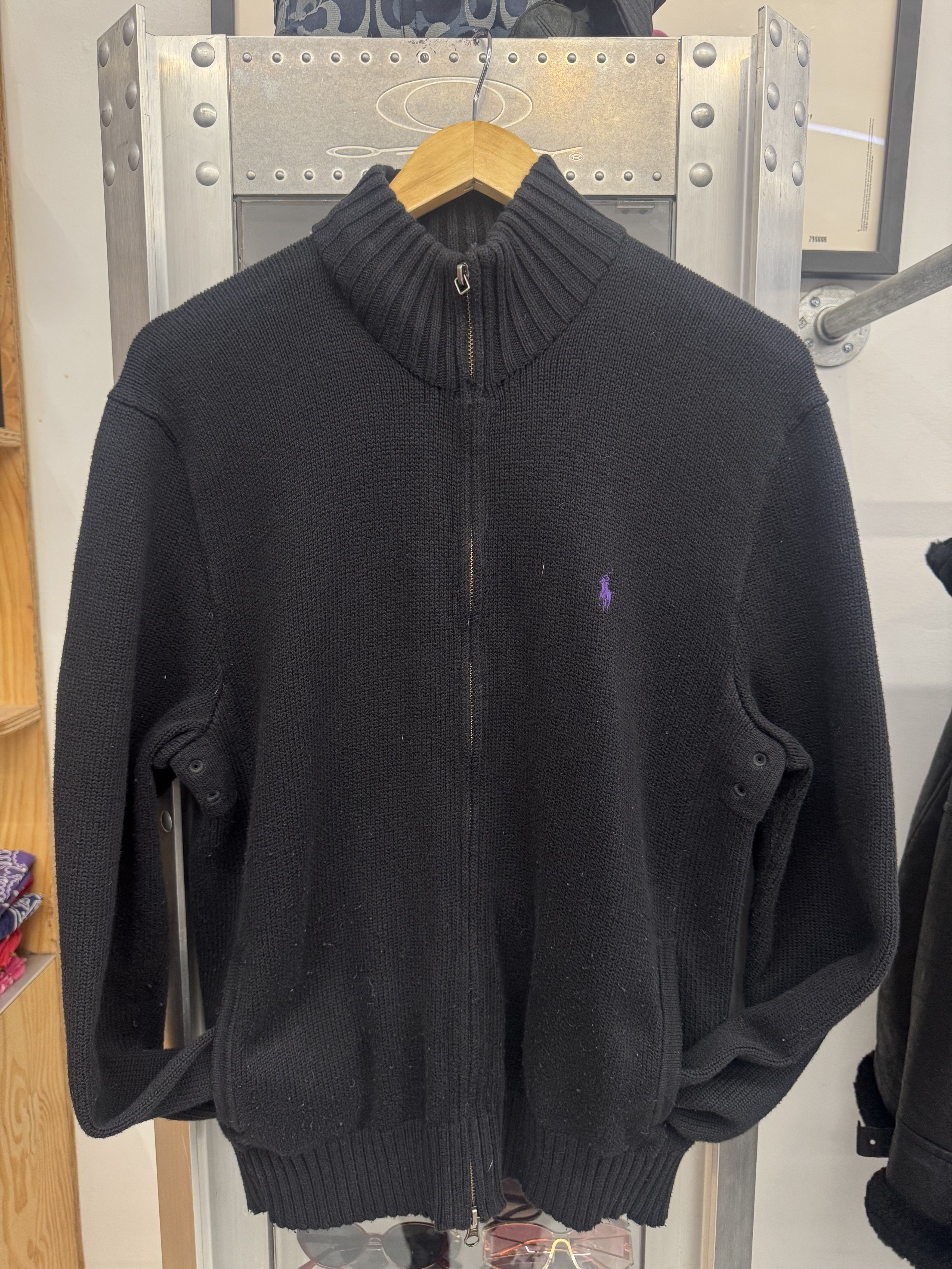 Polo Ralph Lauren Vintage RL Zip Up Size US M / EU 48-50 / 2 - 2 Thumbnail