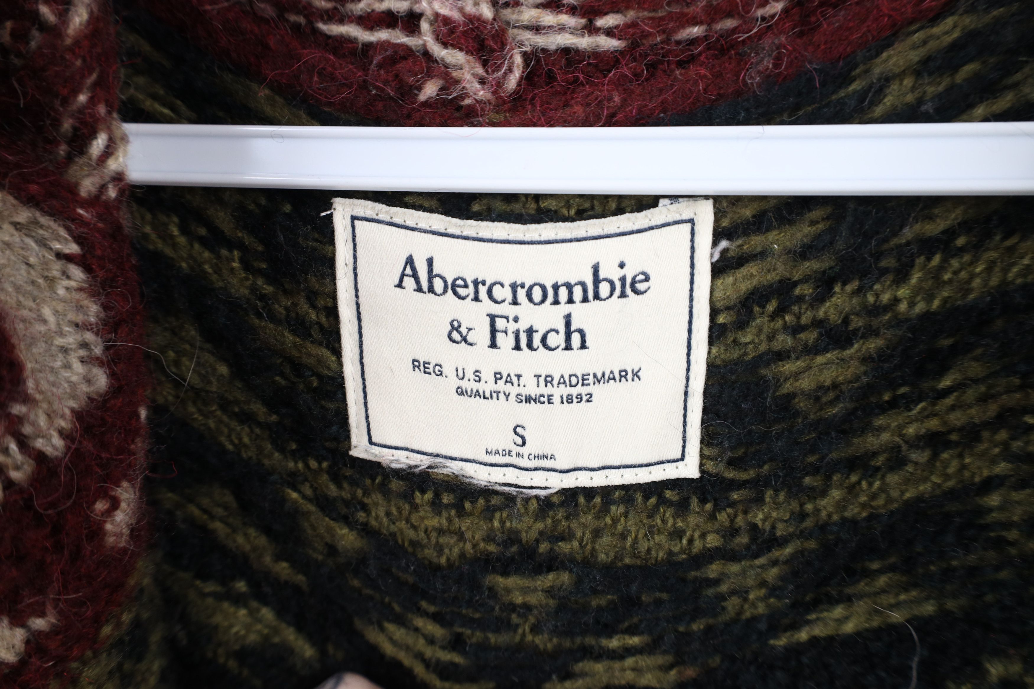 Abercrombie & Fitch × Vintage Vintage Y2K Babydoll Abercrombie & Fitch Hooded Knit Sweater Size S / US 4 / IT 40 - 7 Thumbnail