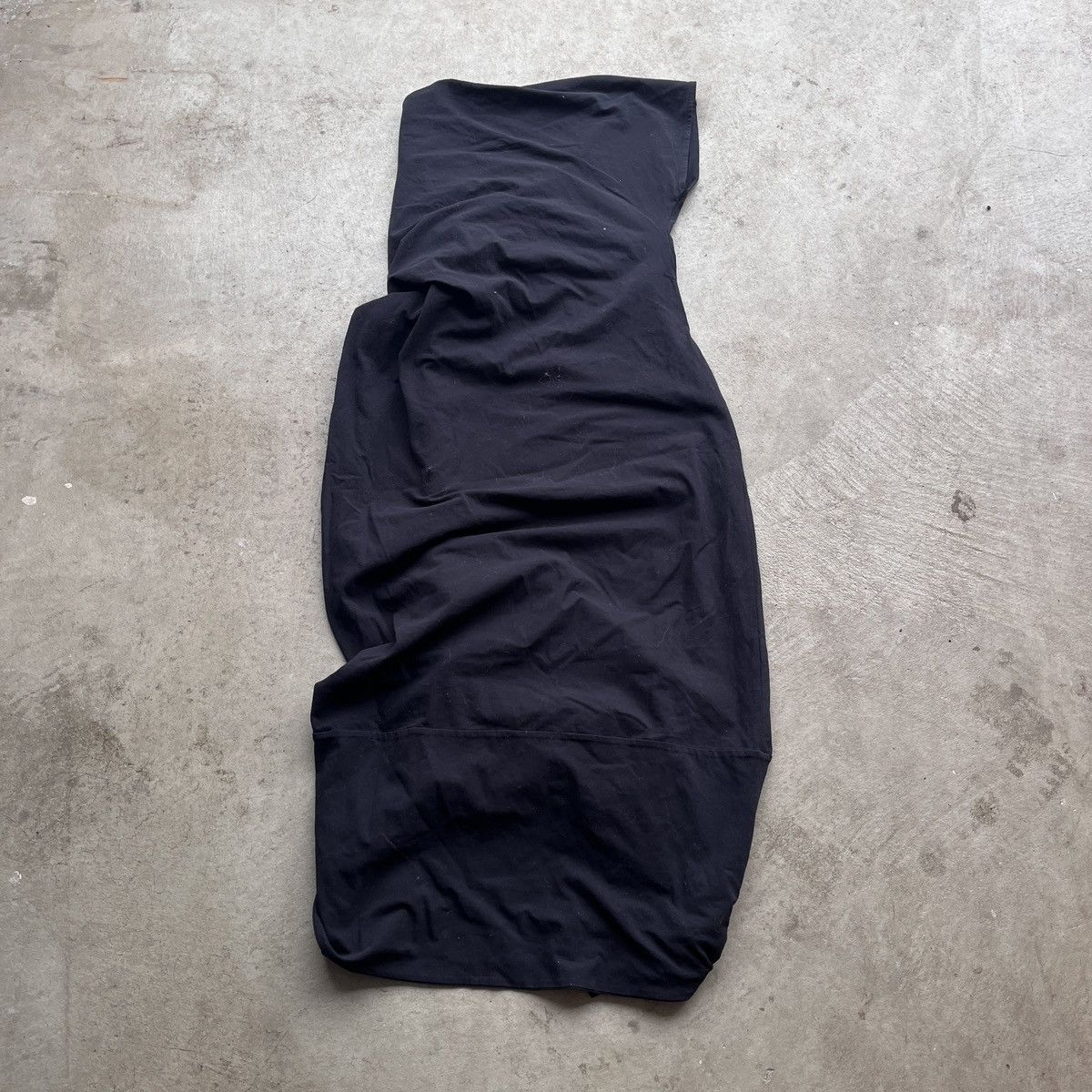 Helmut Lang Helmut Lang Black Twisted Midi Dress Size M / US 6-8 / IT 42-44 - 2 Thumbnail