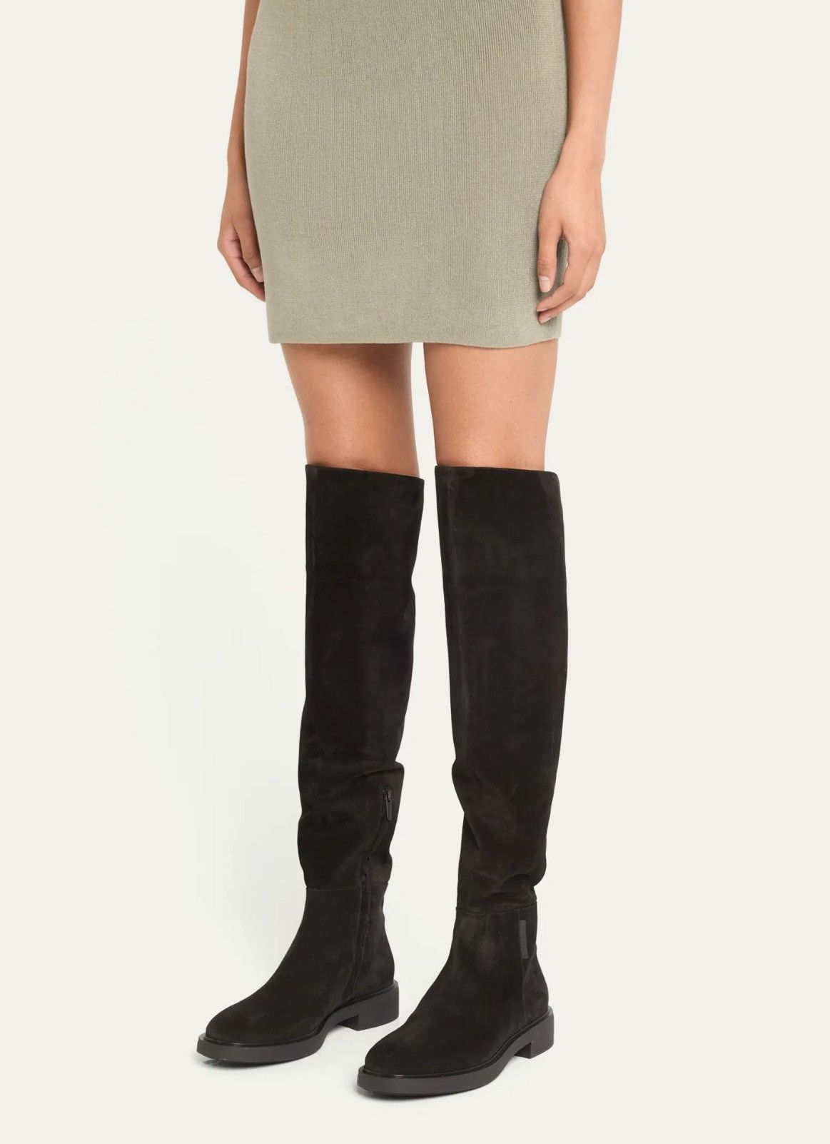 Gianvito Rossi Gianvito Rossi Lexington Suede Over The Knee Boots size 38.5 Size US 8.5 / IT 38.5 - 3 Thumbnail