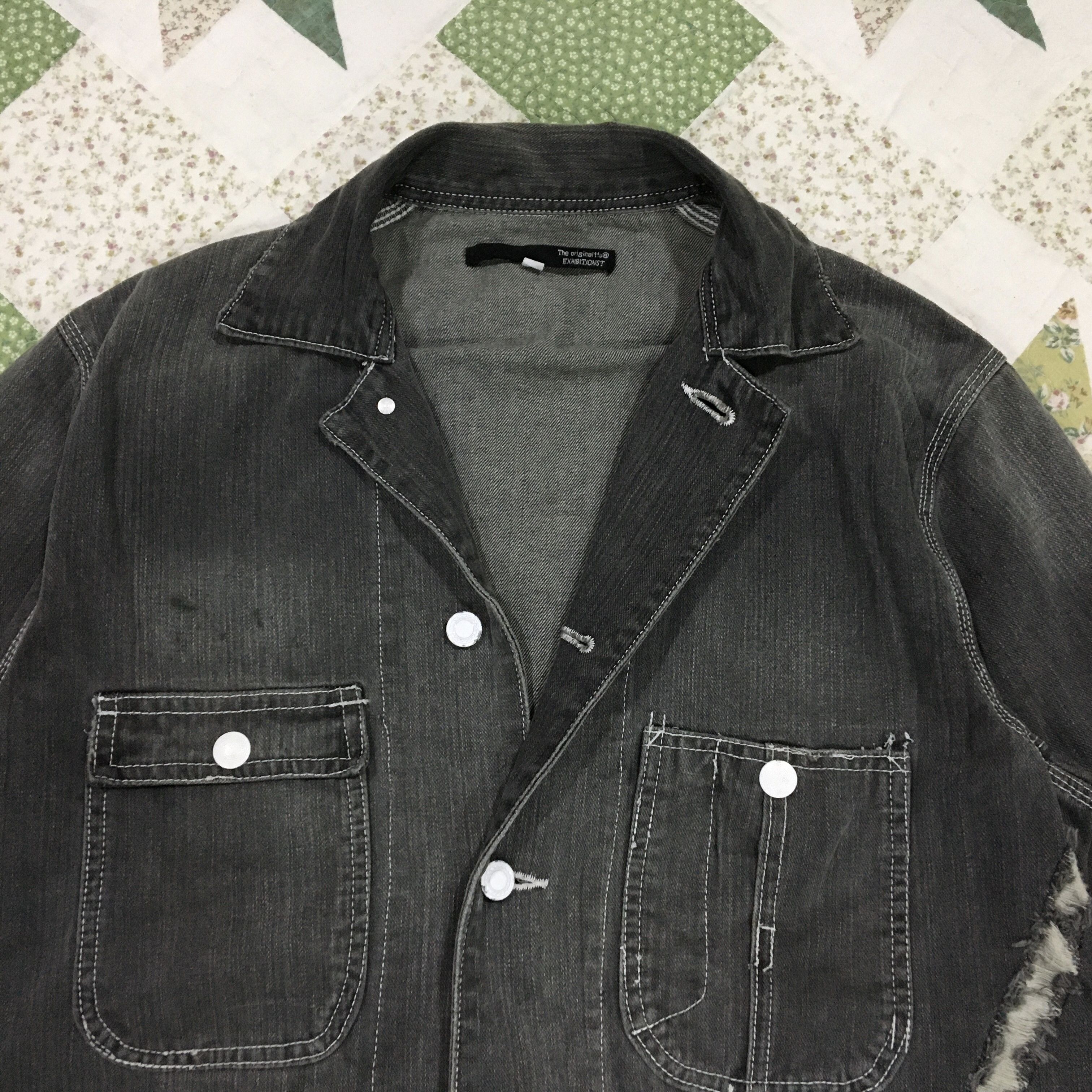 Japanese Brand EXHIBITIONIST Denime Jacket Size M / US 6-8 / IT 42-44 - 5 Thumbnail